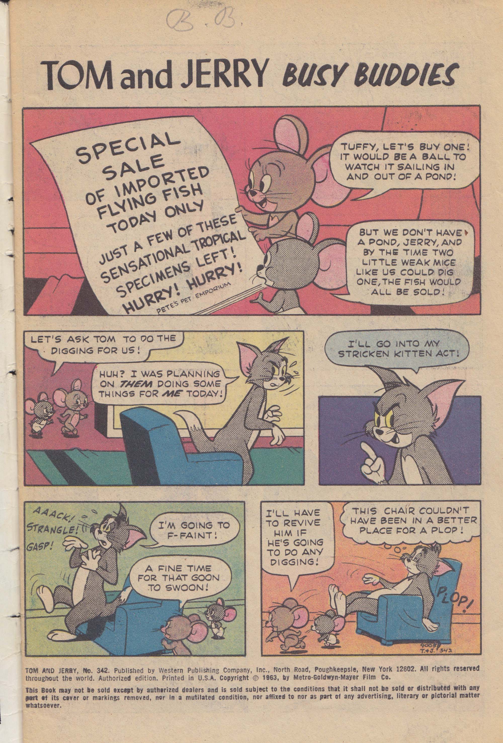 Read online Tom and Jerry comic -  Issue #342 - 3