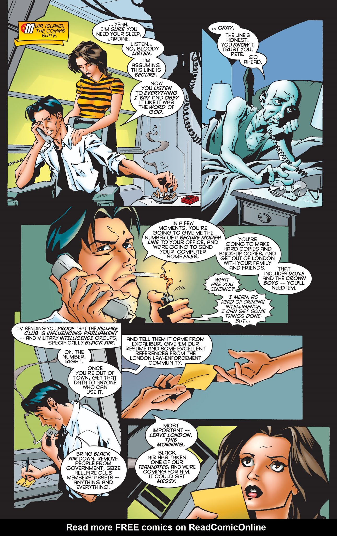 Read online Excalibur Visionaries: Warren Ellis comic -  Issue # TPB 3 (Part 1) - 73