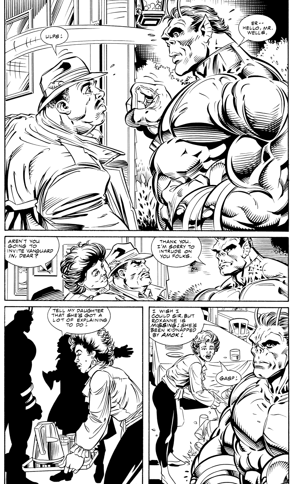 Read online Vanguard: Strange Visitors comic -  Issue #3 - 10