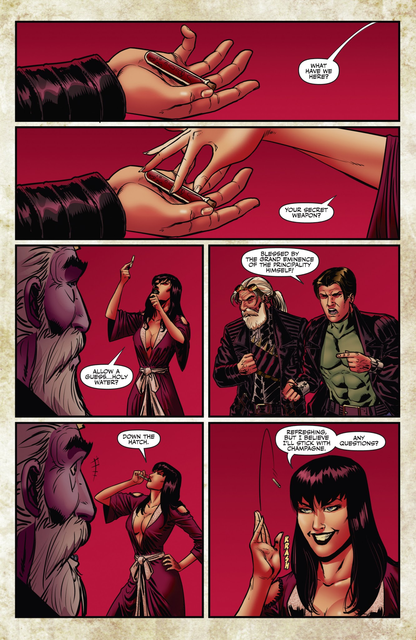 Read online Legenderry: Vampirella comic -  Issue #3 - 21