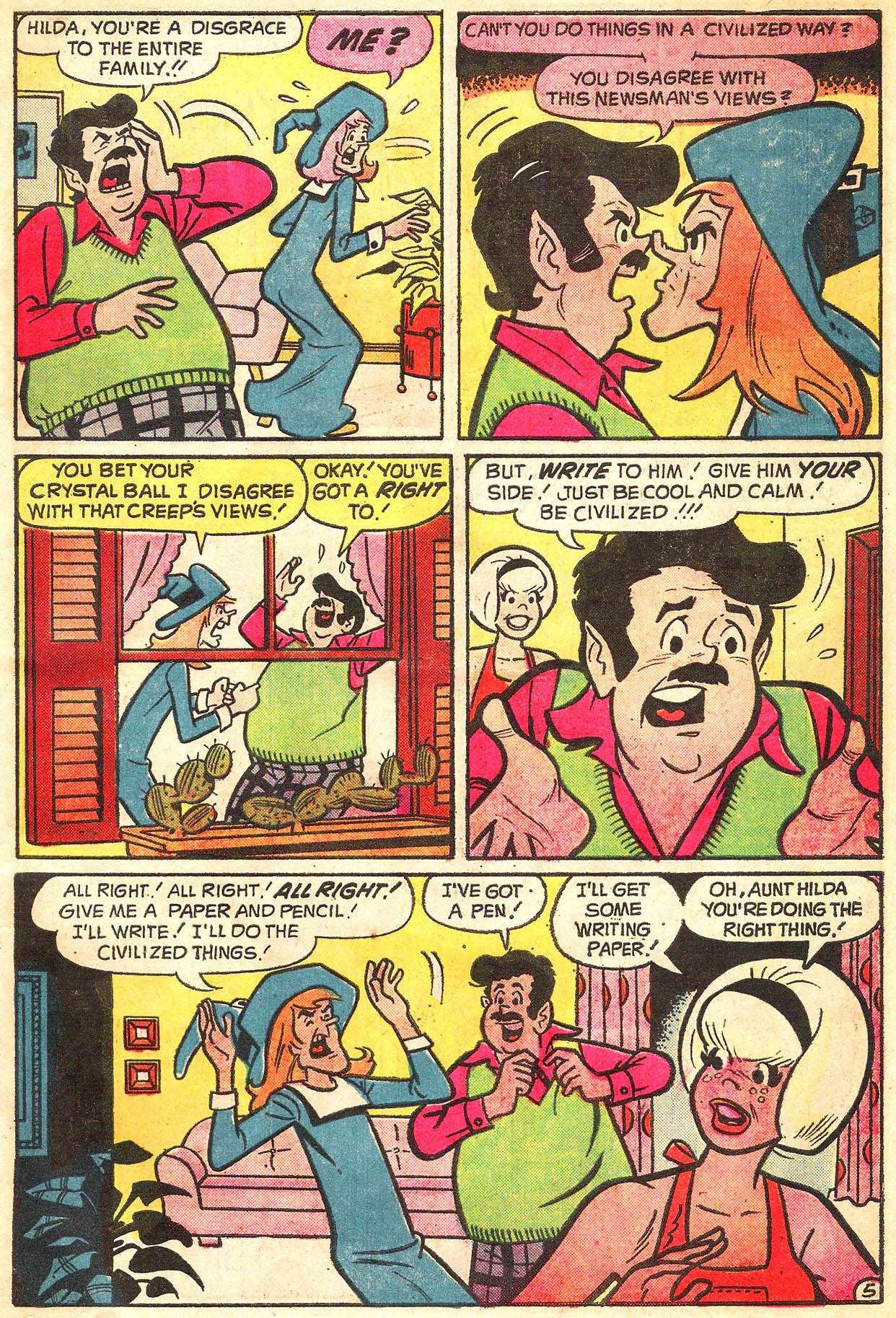 Read online Sabrina The Teenage Witch (1971) comic -  Issue #20 - 7
