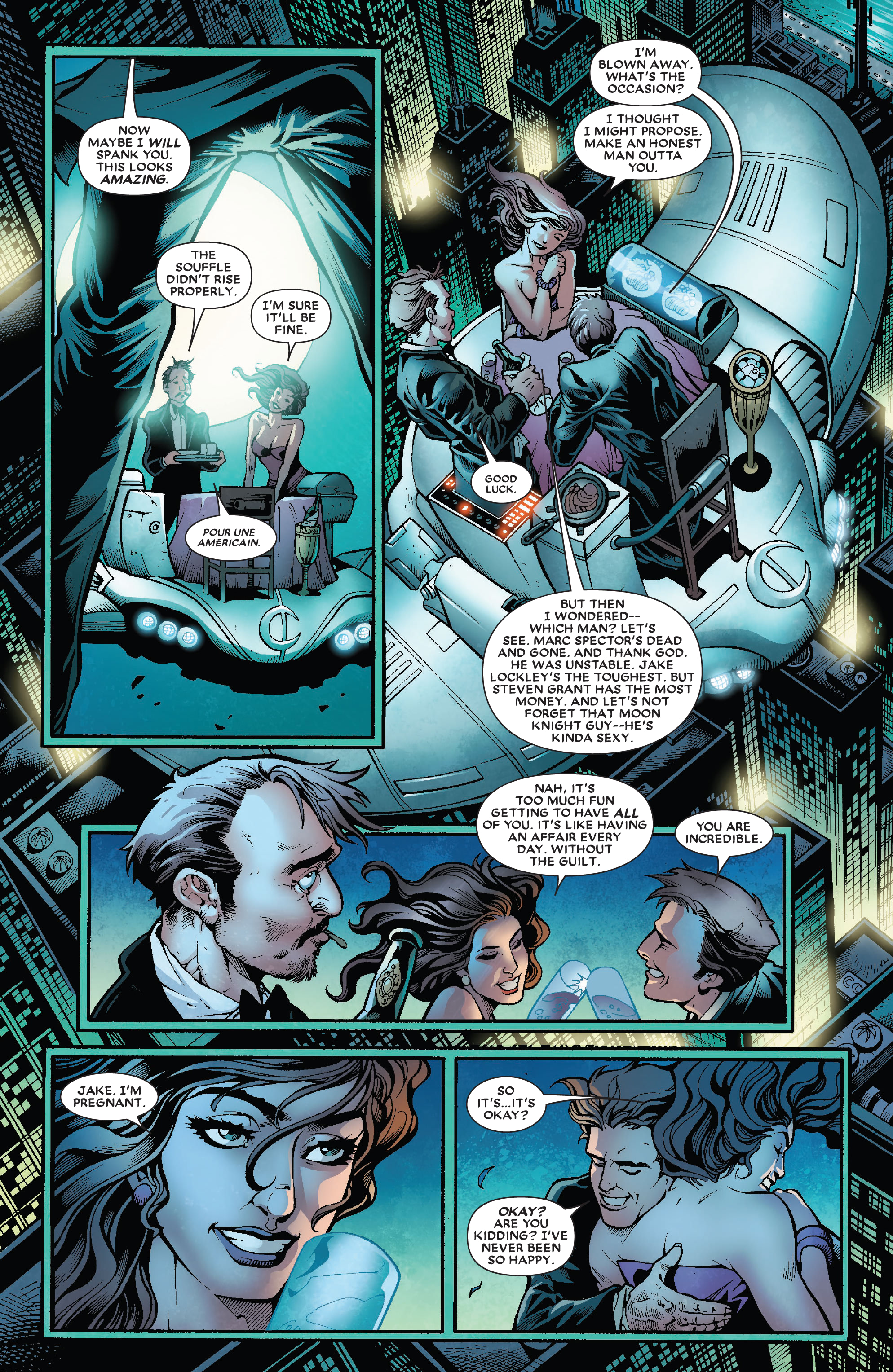 Read online Moon Knight by Huston, Benson & Hurwitz Omnibus comic -  Issue # TPB (Part 11) - 73