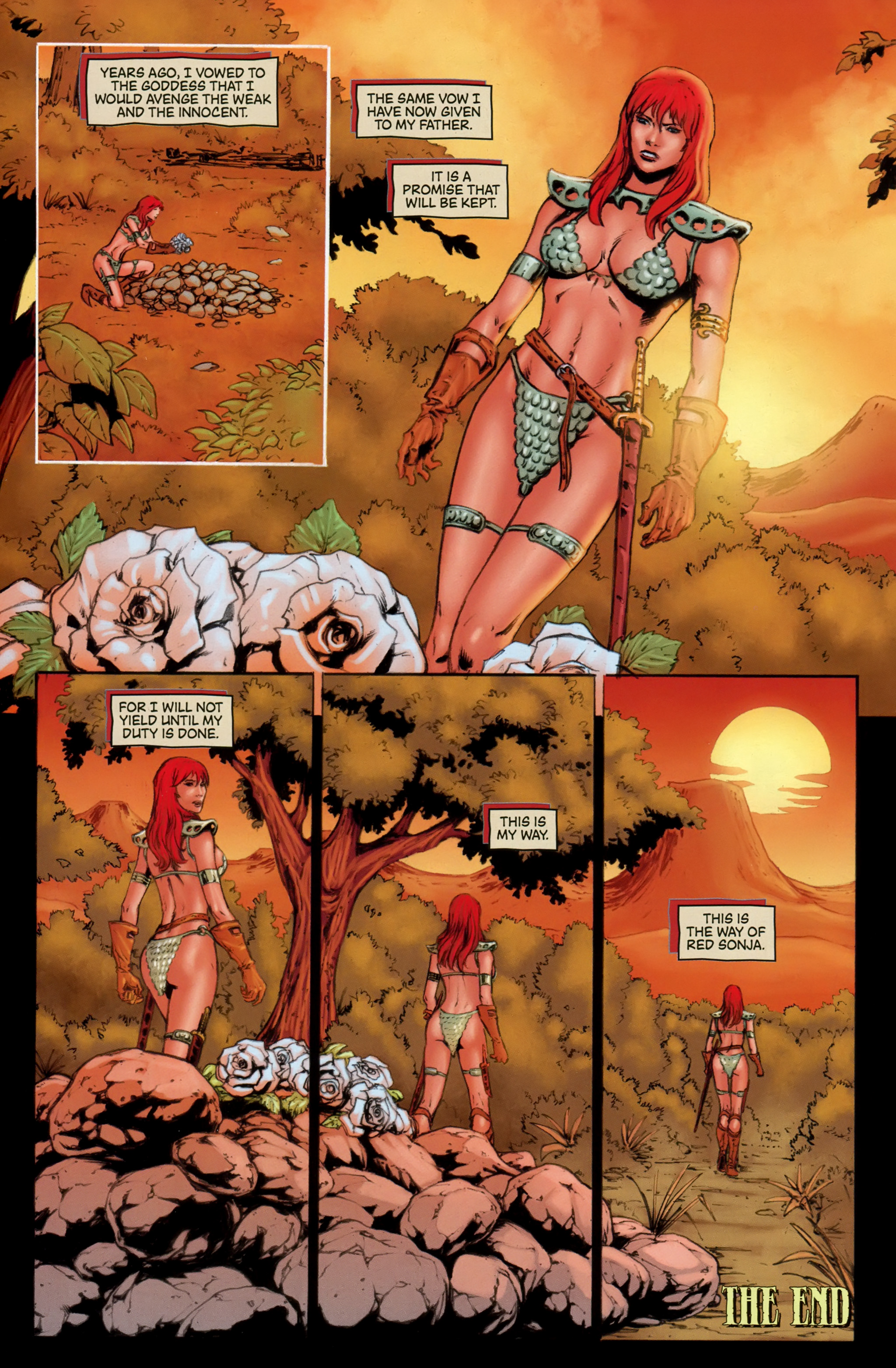 Read online Witchblade/Red Sonja comic -  Issue #5 - 23