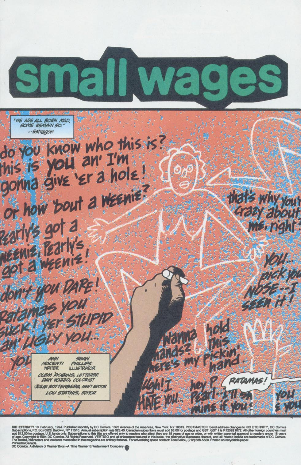 Read online Kid Eternity (1993) comic -  Issue #10 - 2