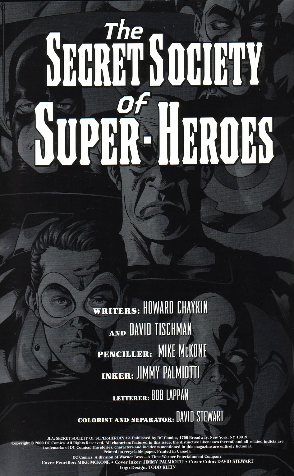 Read online JLA: The Secret Society of Super-Heroes comic -  Issue #2 - 2