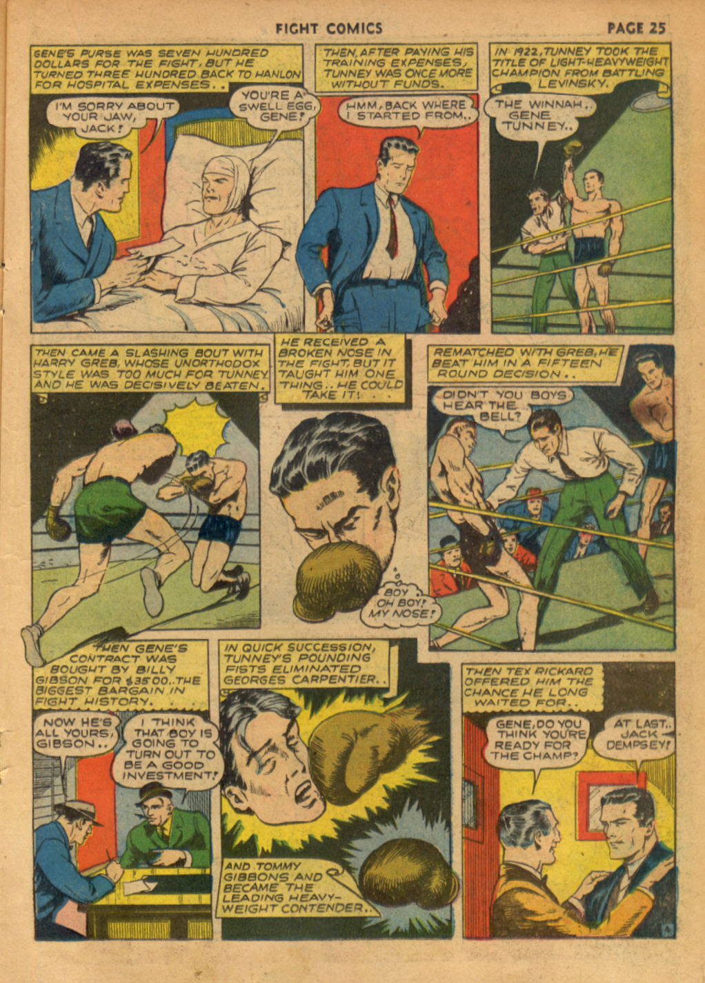 Read online Fight Comics comic -  Issue #19 - 27