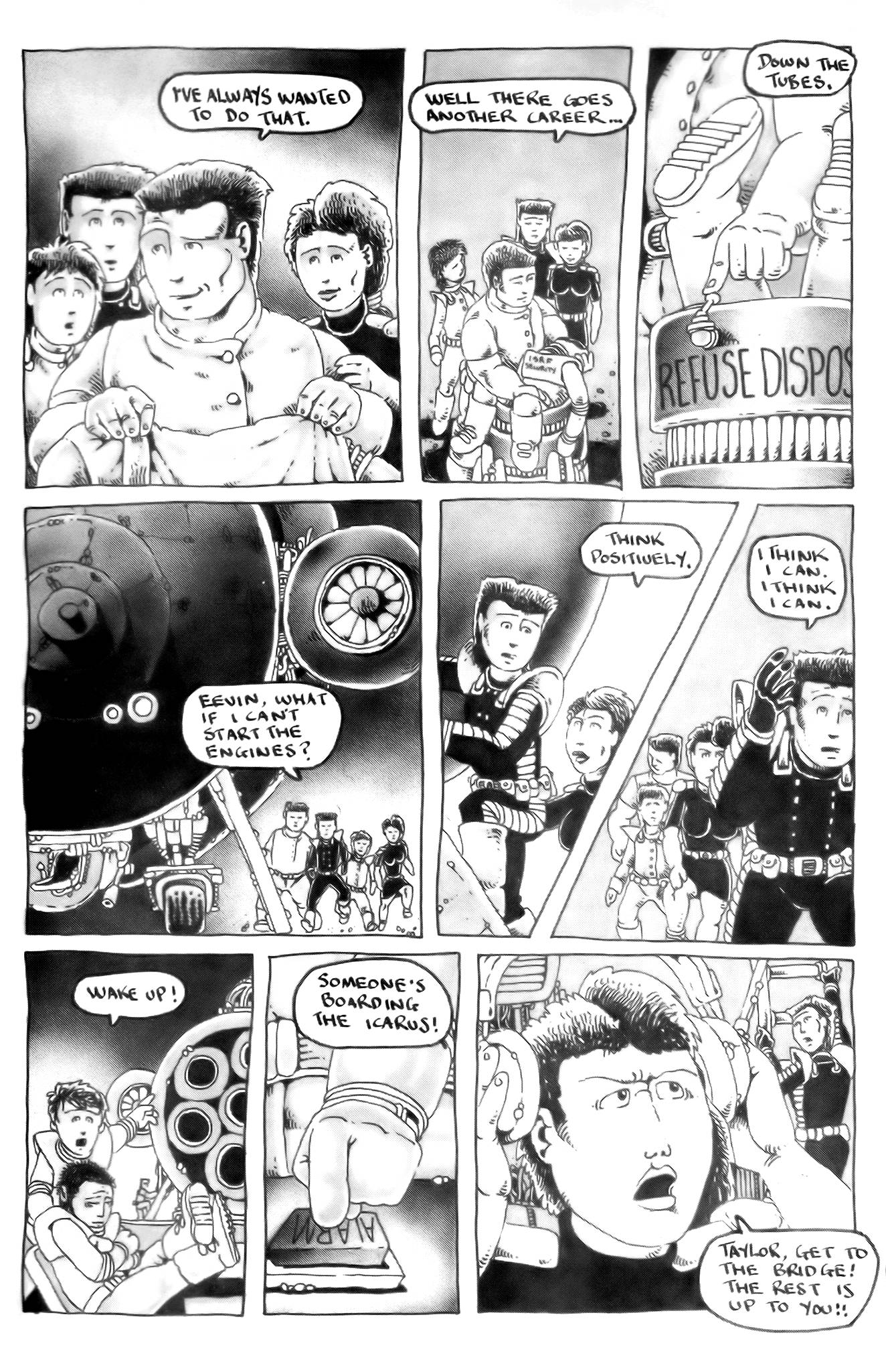 Read online Icarus comic -  Issue #2 - 10