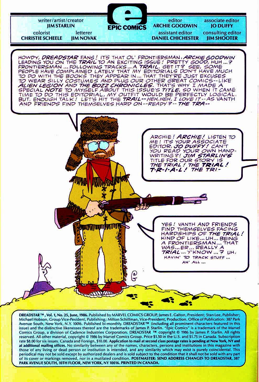 Read online Dreadstar comic -  Issue #25 - 2