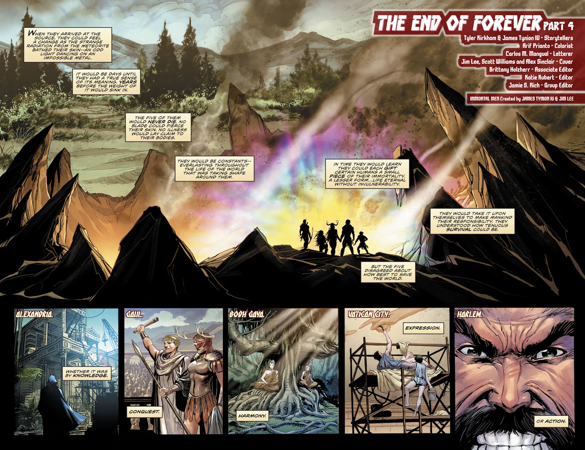 Read online The Immortal Men comic -  Issue #4 - 4