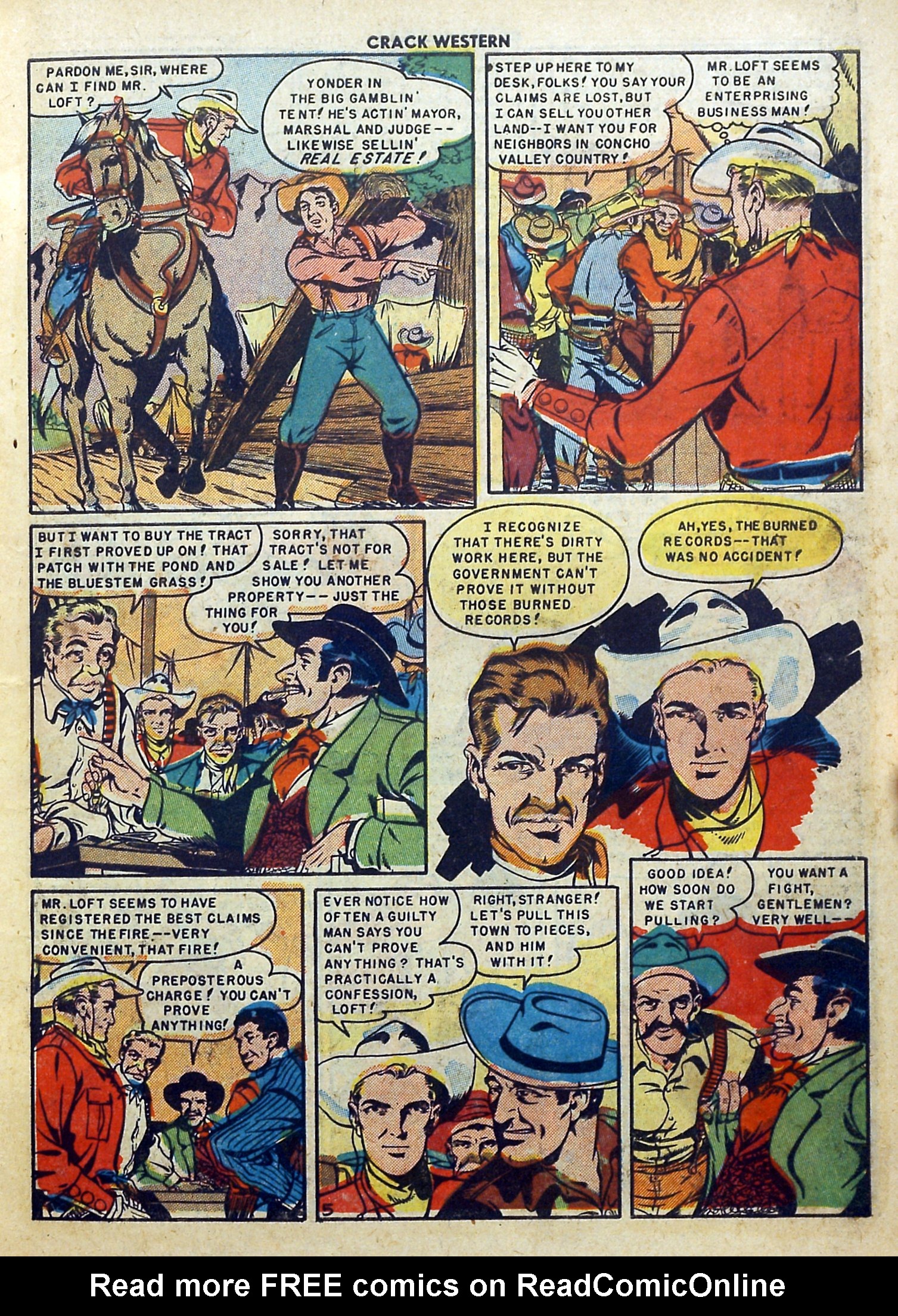 Read online Crack Western comic -  Issue #65 - 7