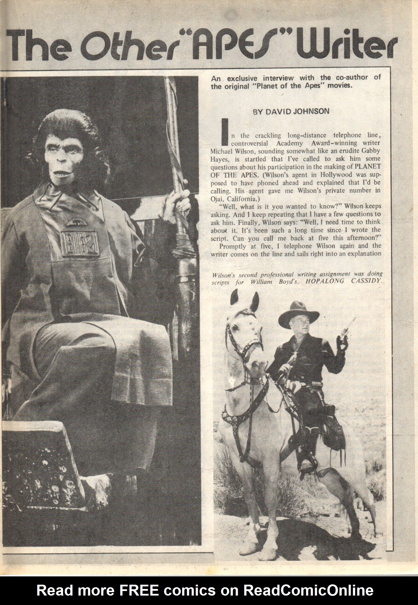 Read online Planet of the Apes (1974) comic -  Issue #17 - 19