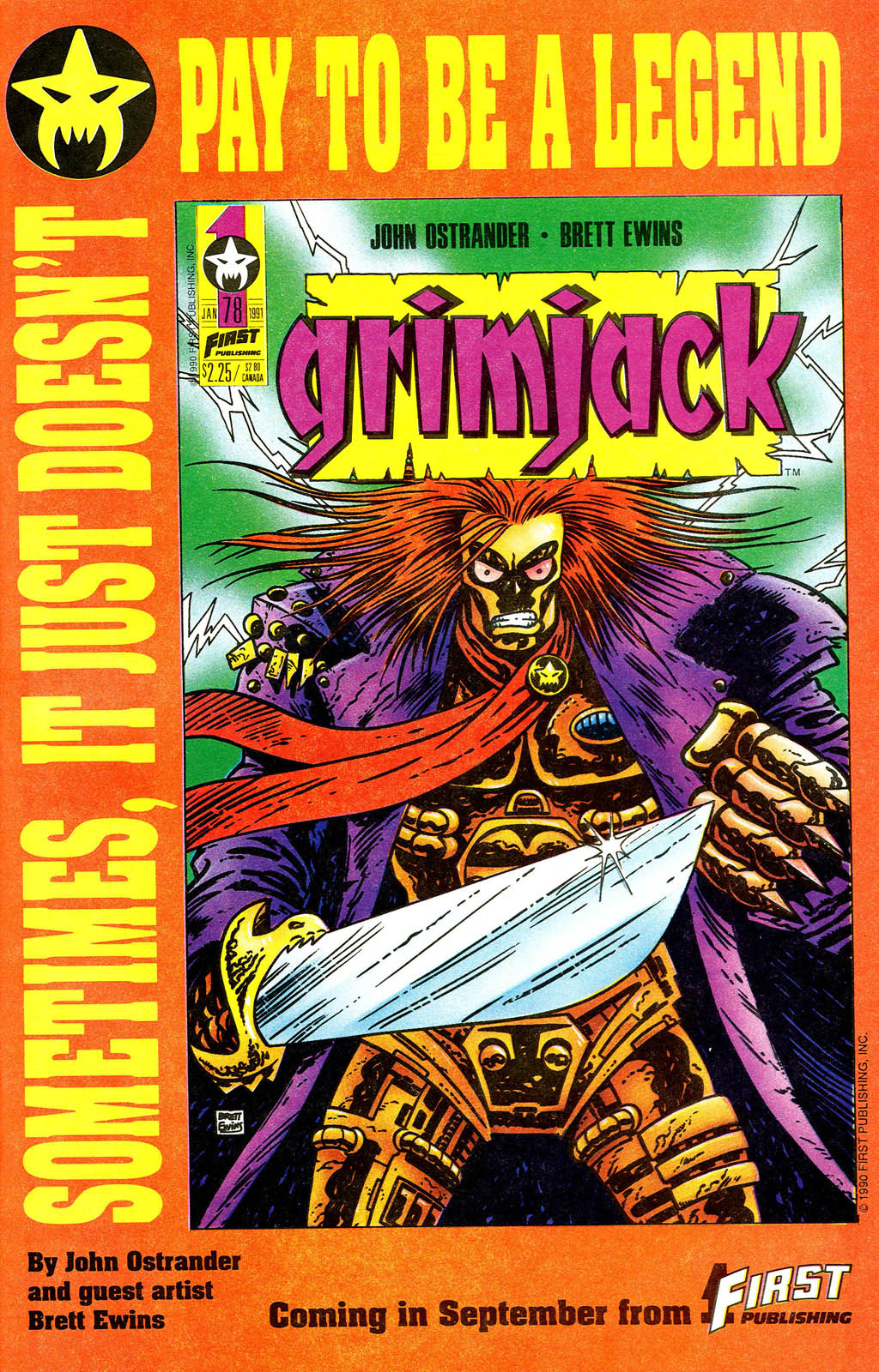 Read online Grimjack comic -  Issue #78 - 23