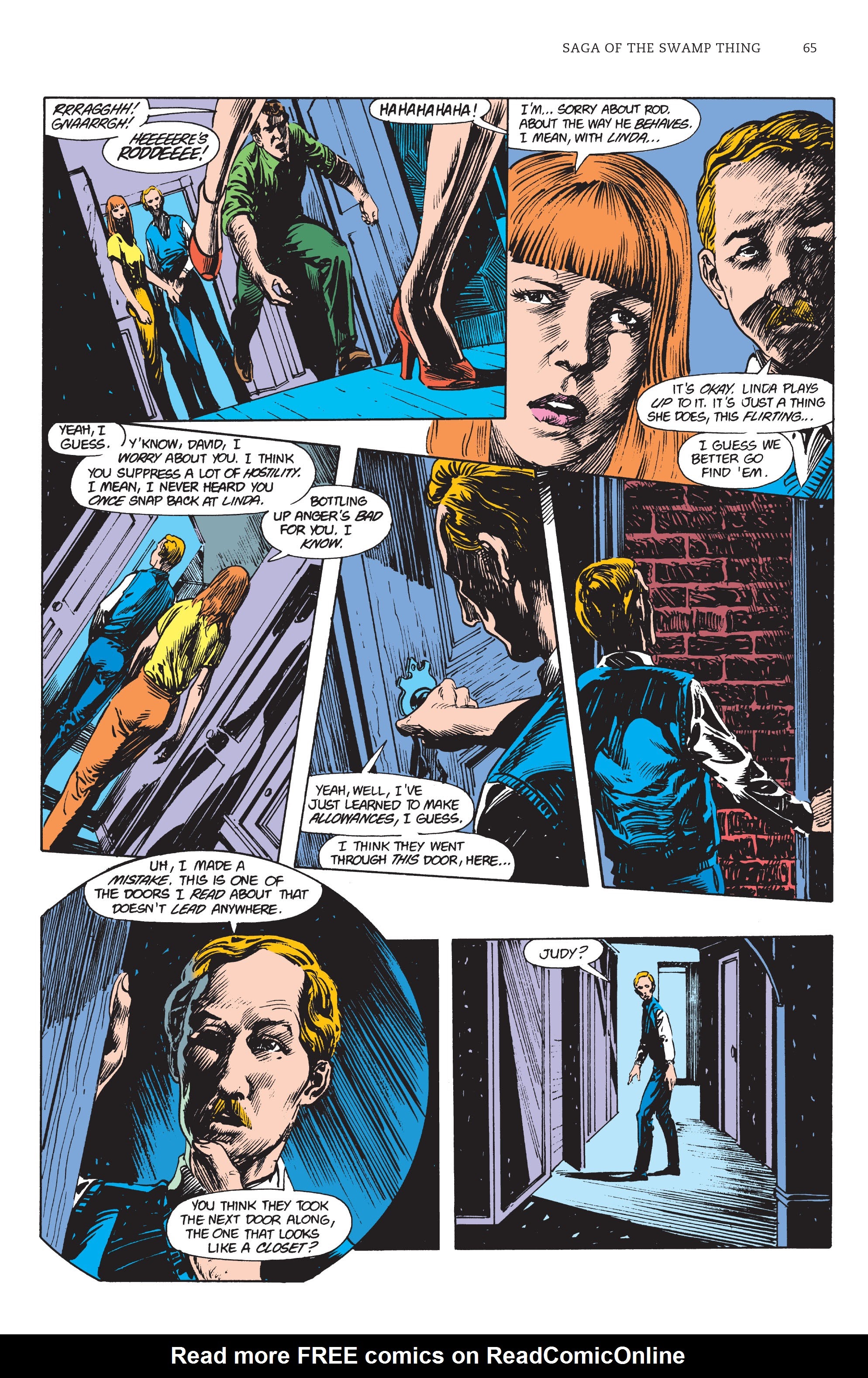 Read online Saga of the Swamp Thing comic -  Issue # TPB 4 (Part 1) - 61