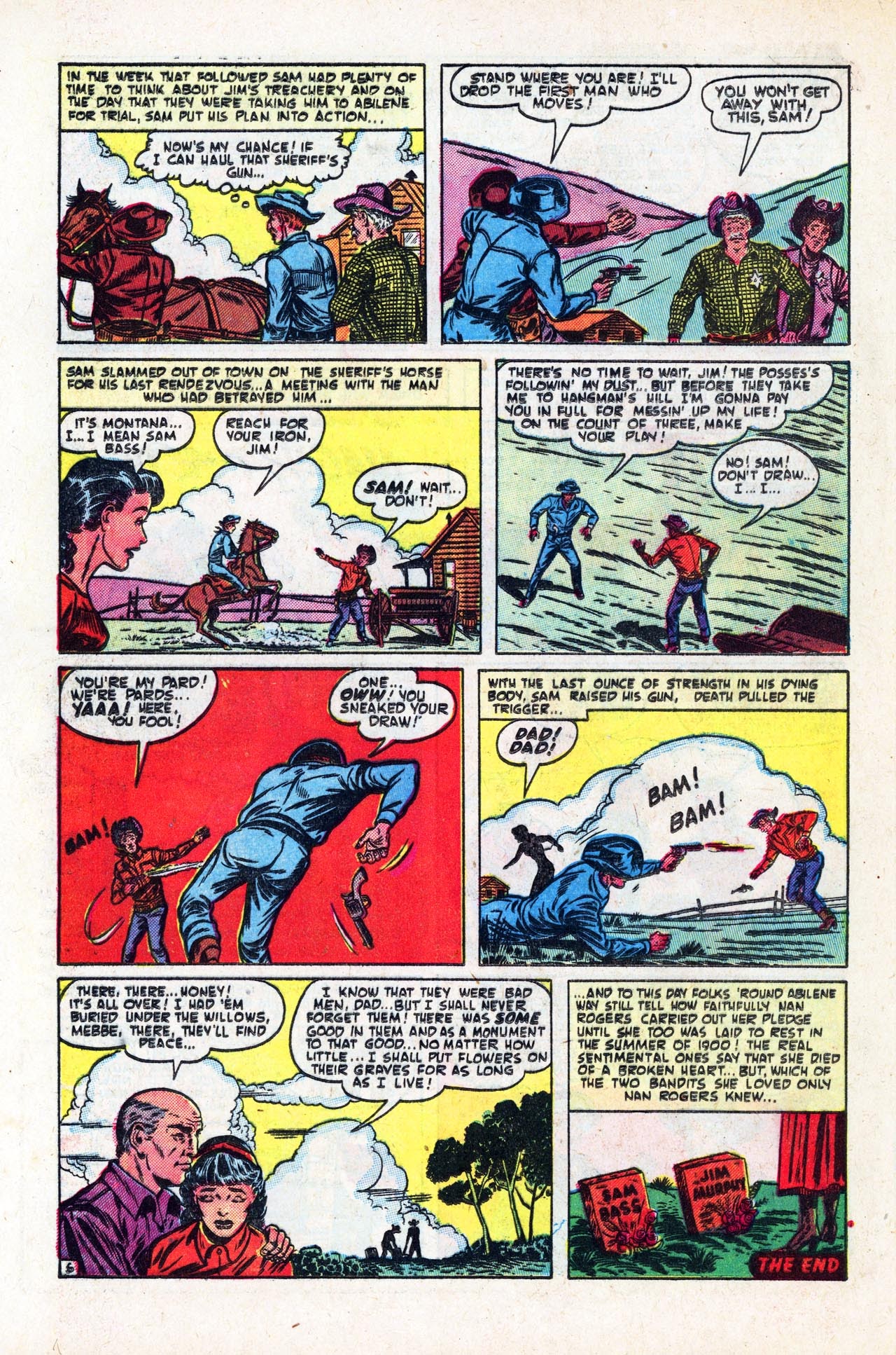 Read online Two Gun Western (1950) comic -  Issue #6 - 16