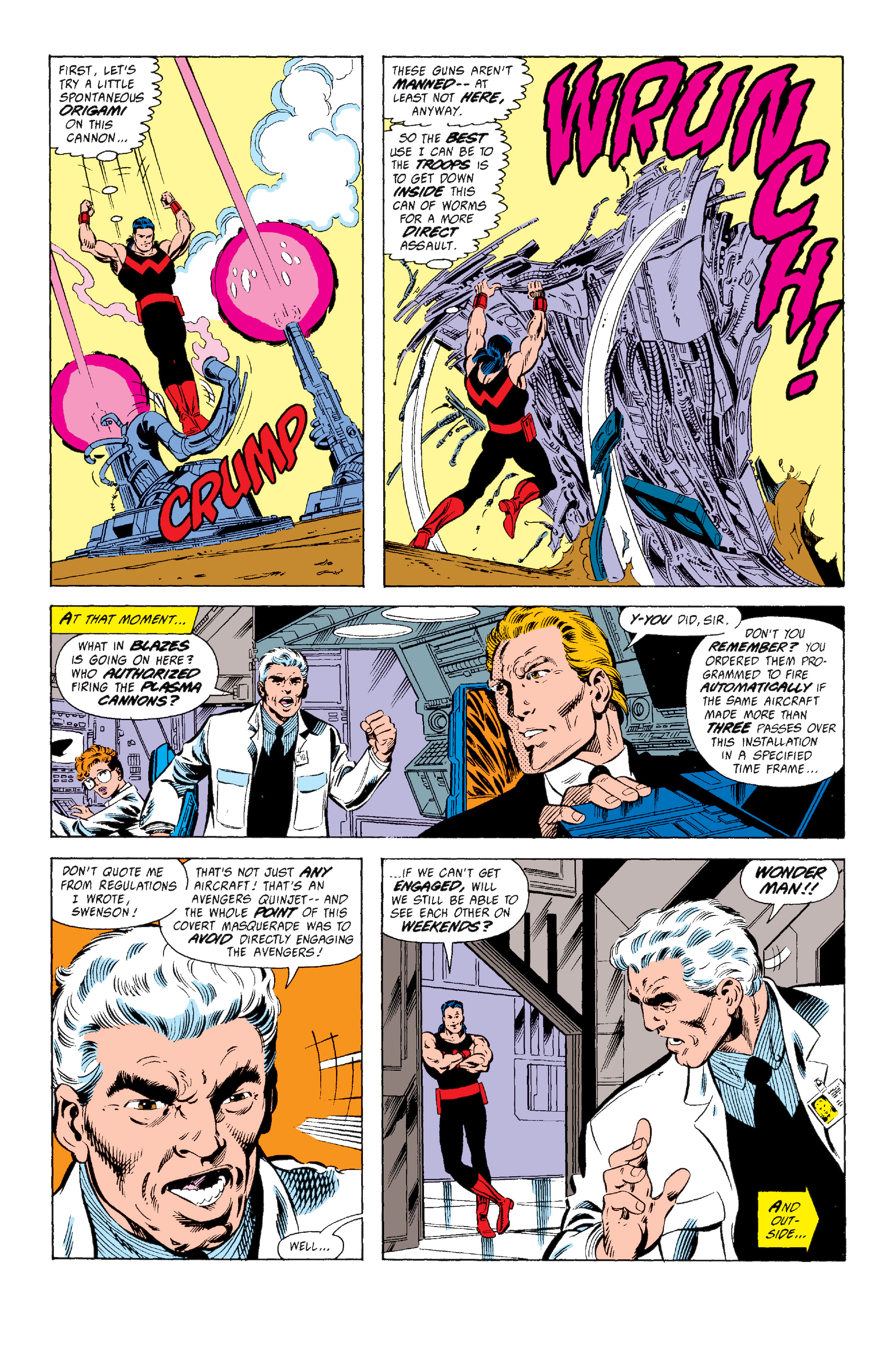 Read online Avengers West Coast Epic Collection: How The West Was Won comic -  Issue #Avengers West Coast Epic Collection Vision Quest (Part 2) - 93