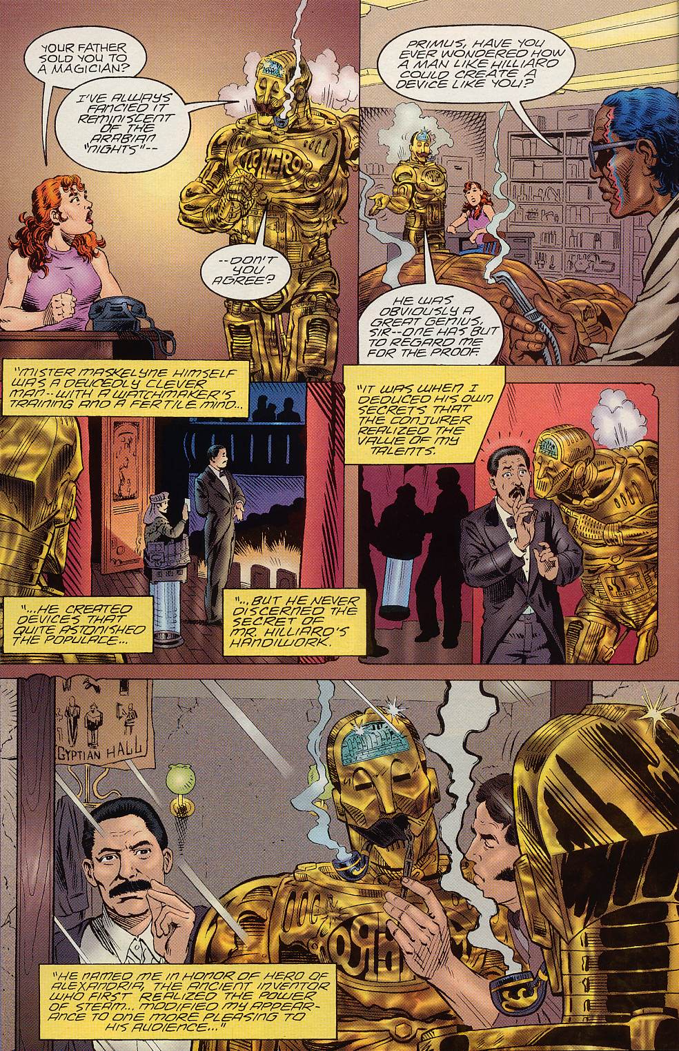 Read online Neil Gaiman's Mr. Hero - The Newmatic Man (1995) comic -  Issue #4 - 12