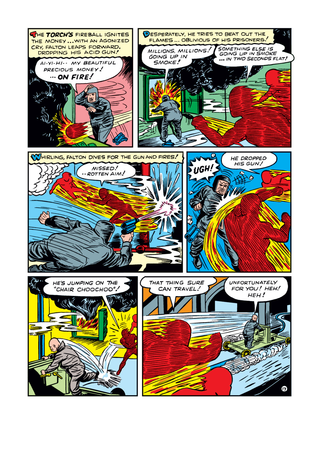 Read online The Human Torch (1940) comic -  Issue #6 - 19