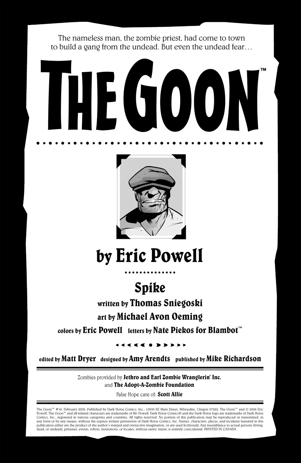 Read online The Goon (2003) comic -  Issue #16 - 2