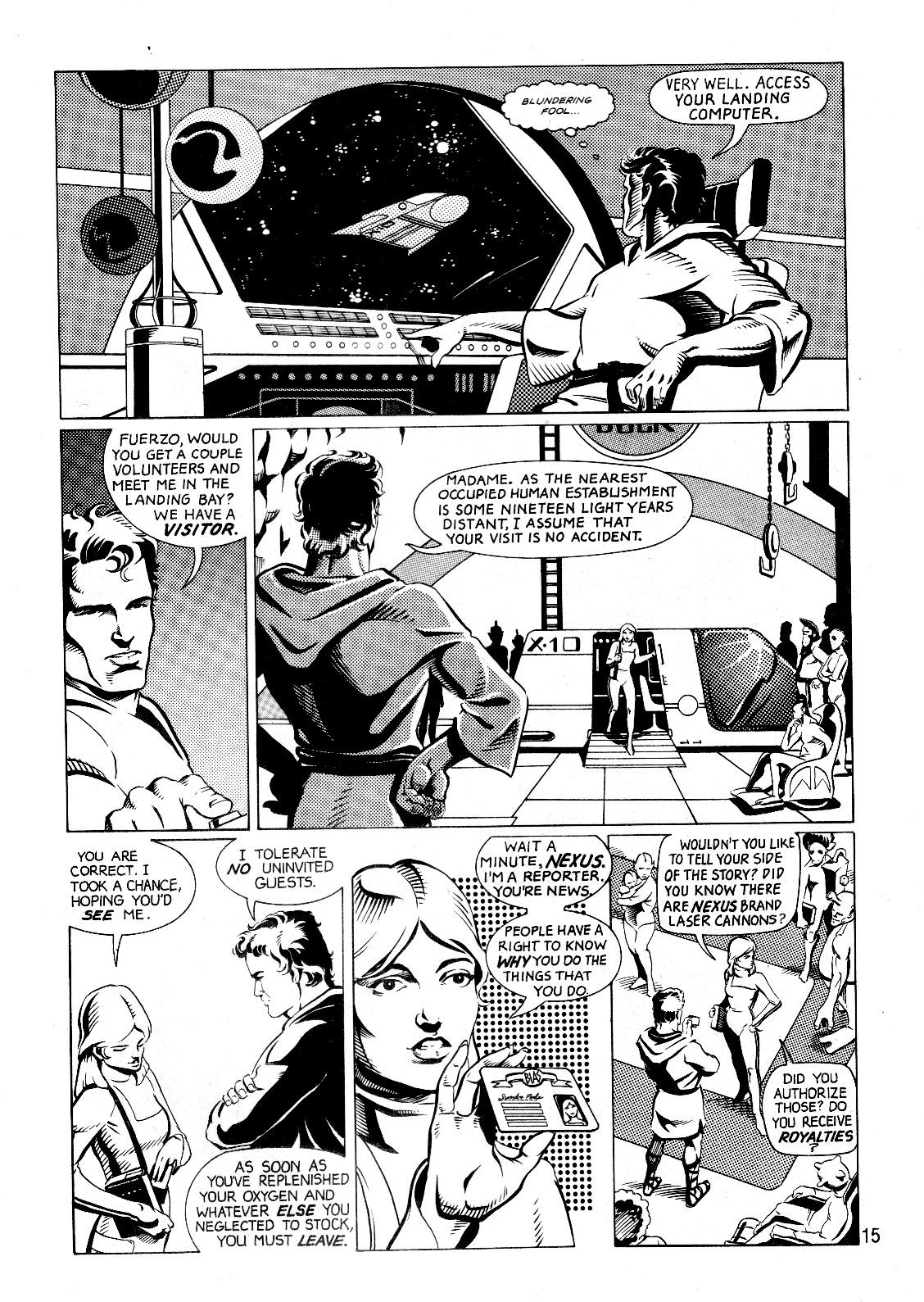 Read online Nexus comic -  Issue #1 - 17