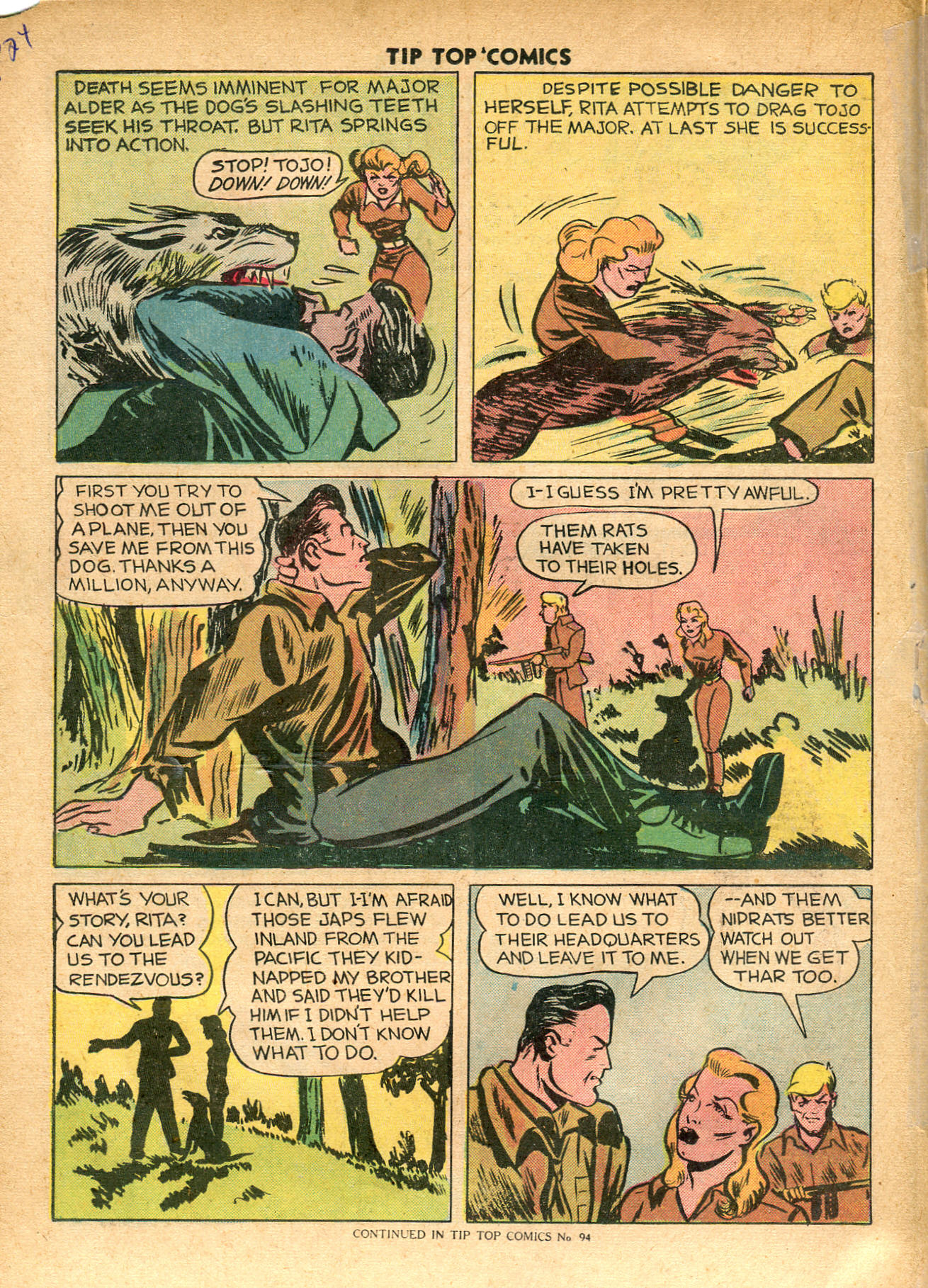 Read online Tip Top Comics comic -  Issue #93 - 26