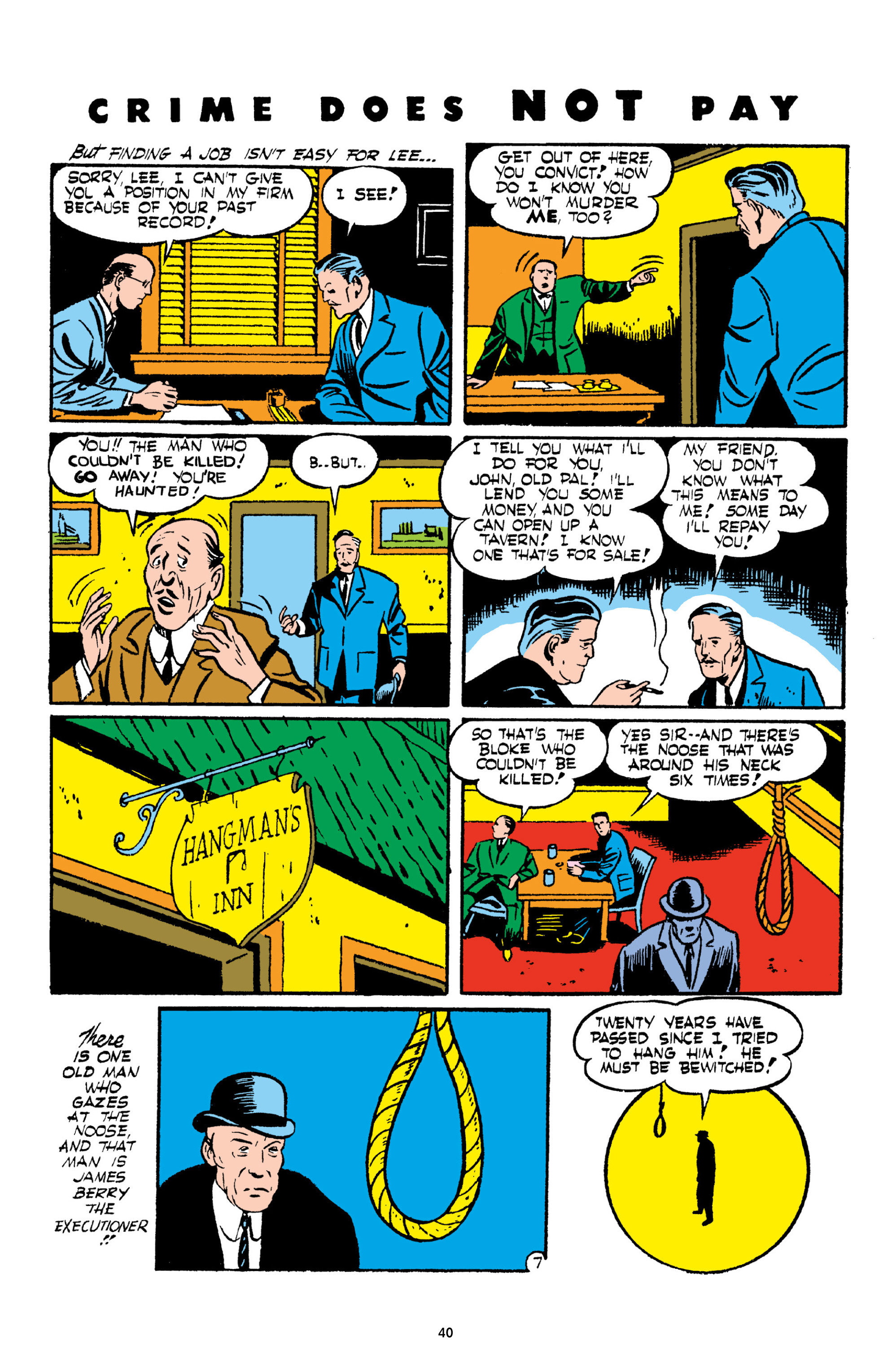 Read online Crime Does Not Pay Archives comic -  Issue # TPB 2 (Part 1) - 40