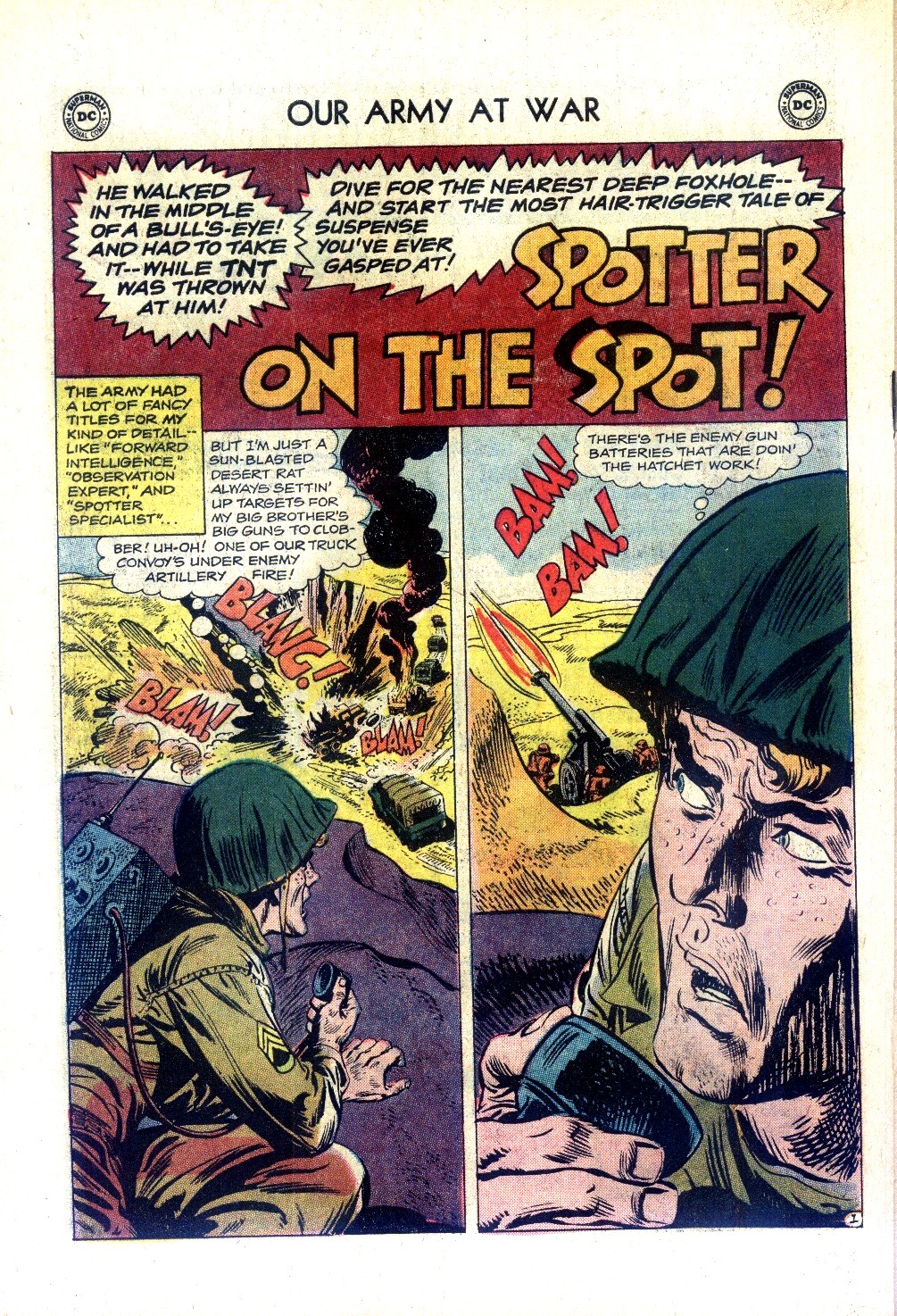 Read online Our Army at War (1952) comic -  Issue #157 - 22
