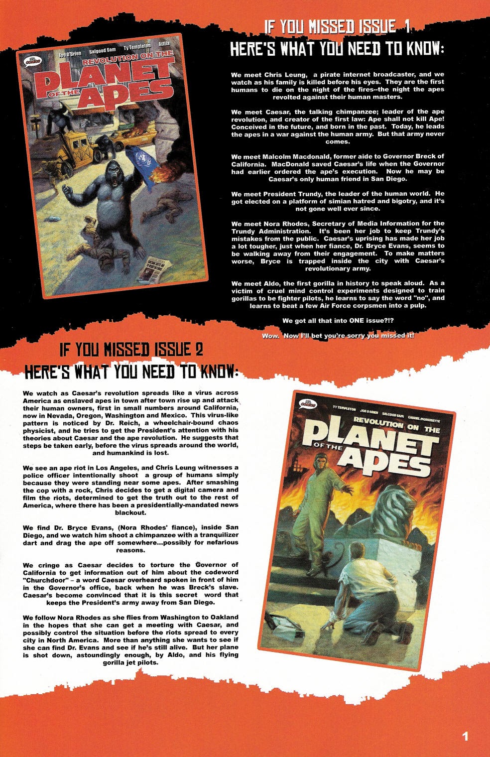 Read online Revolution on the Planet of the Apes comic -  Issue #5 - 3
