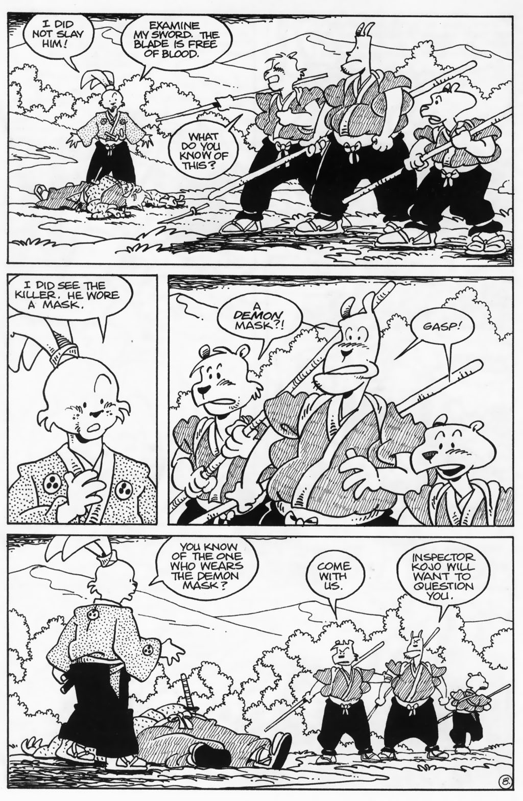 Read online Usagi Yojimbo (1996) comic -  Issue #34 - 10