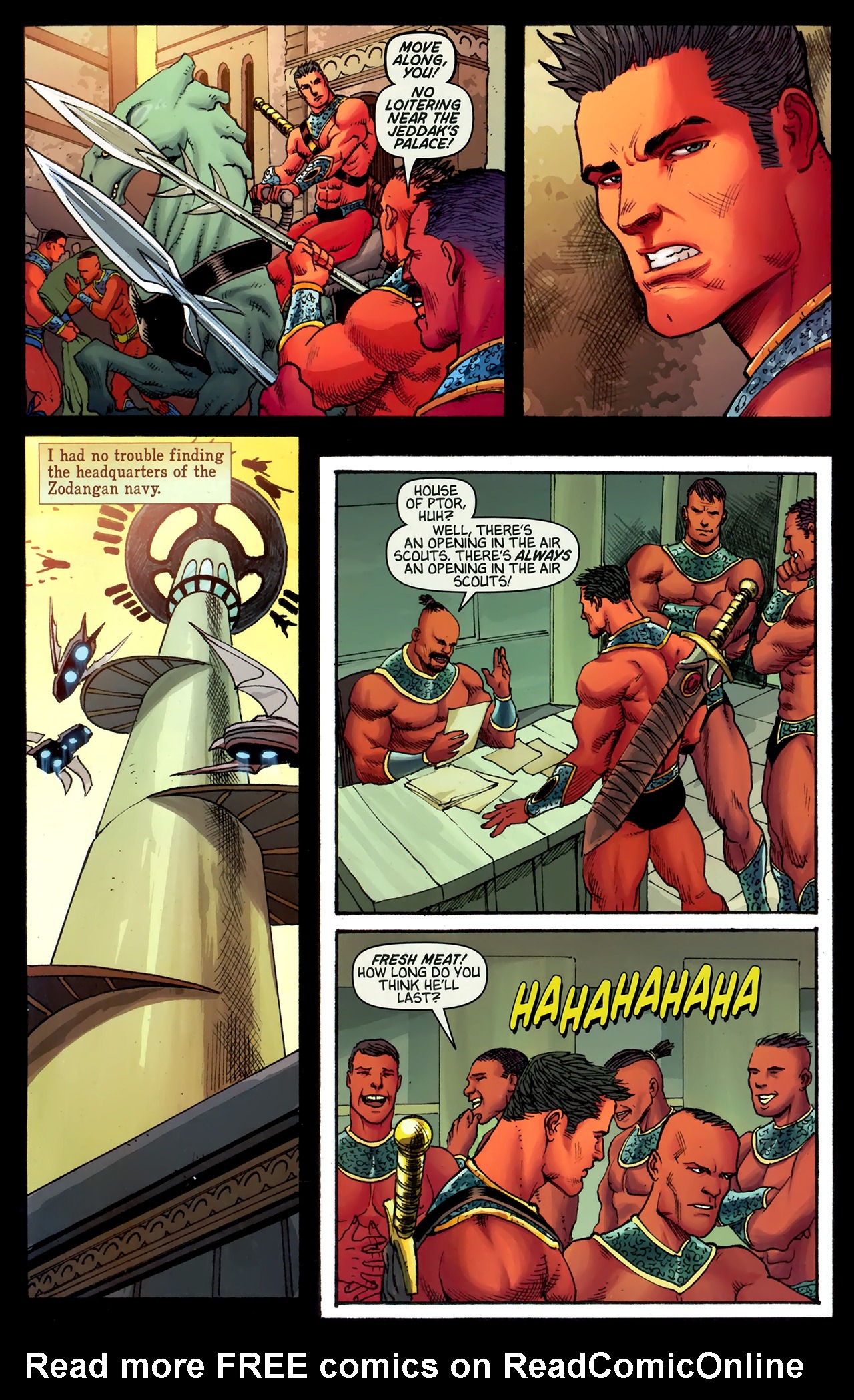 Read online Warlord of Mars comic -  Issue #7 - 16