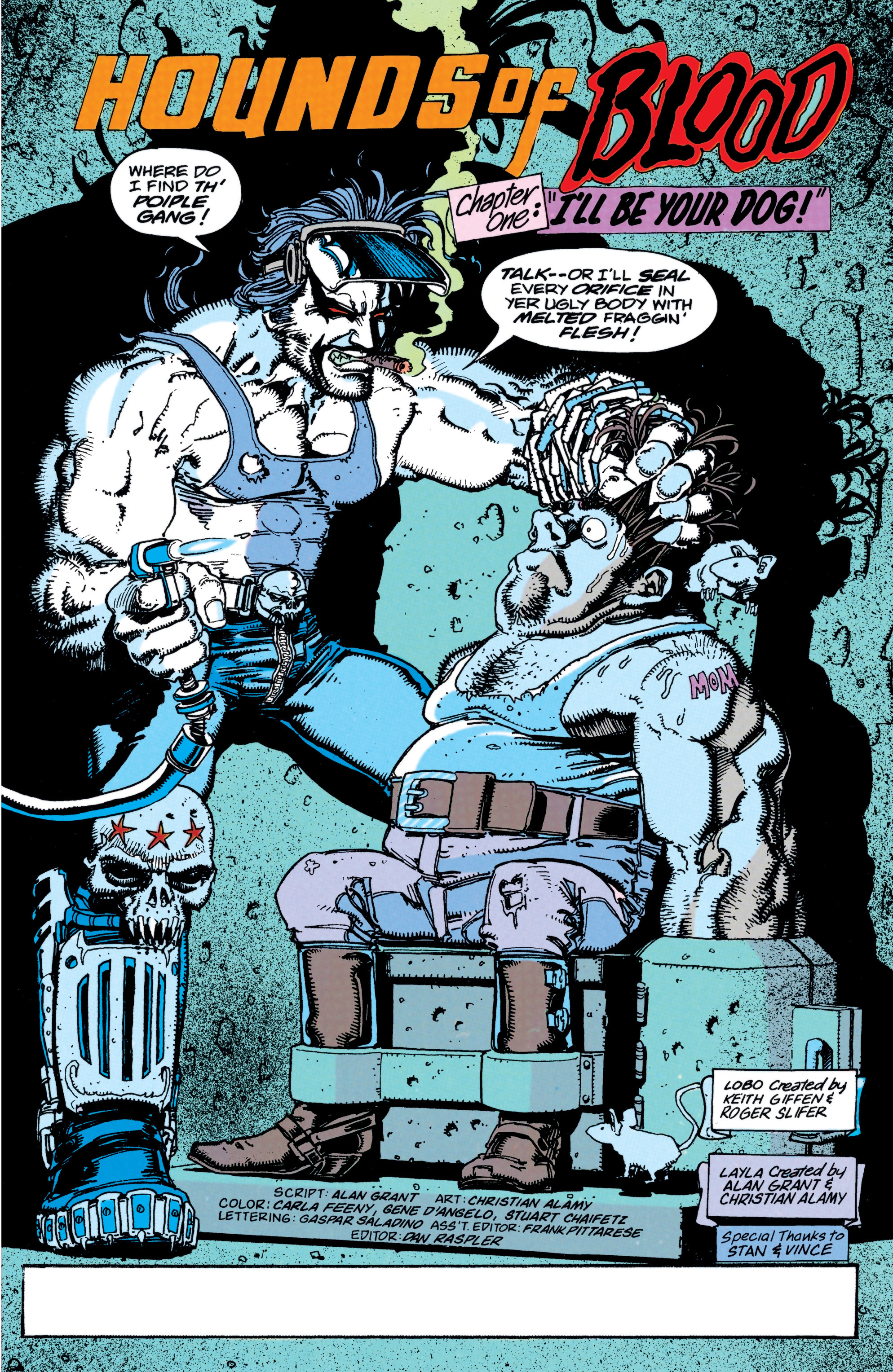 Read online Lobo (1993) comic -  Issue # _Annual 1 - Bloodlines - 2