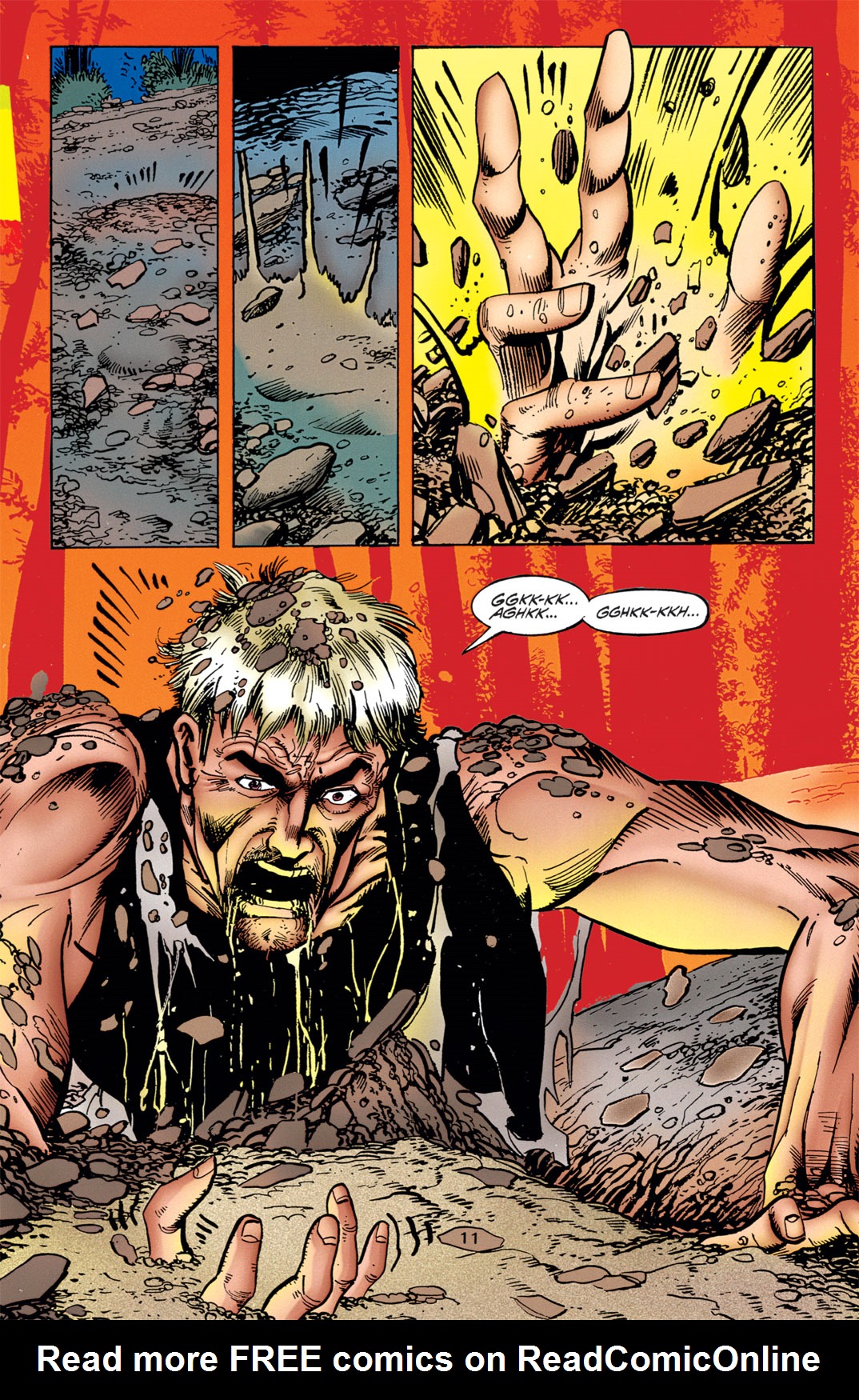 Read online Resurrection Man (1997) comic -  Issue #4 - 12