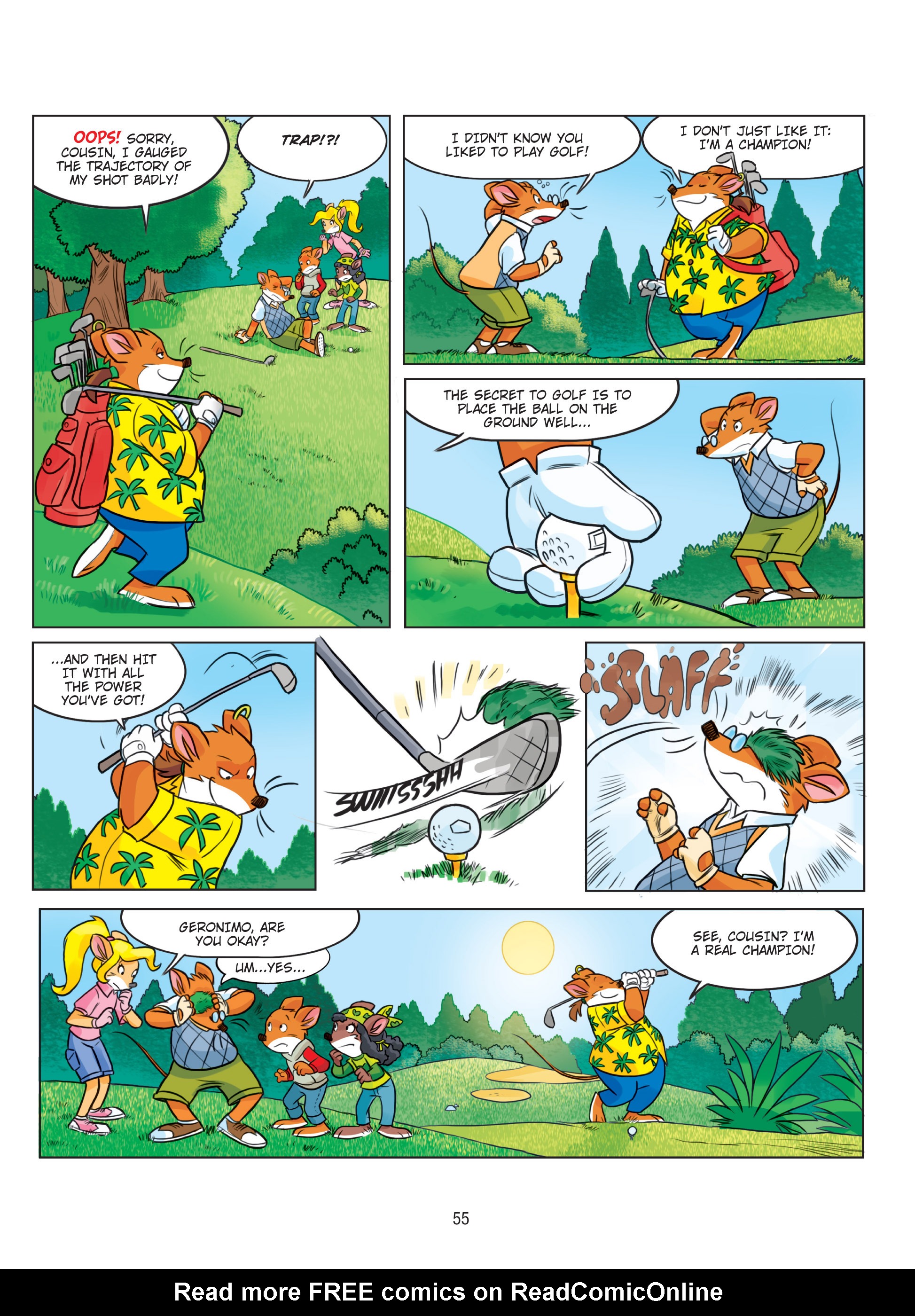 Read online Geronimo Stilton comic -  Issue # TPB 4 - 56