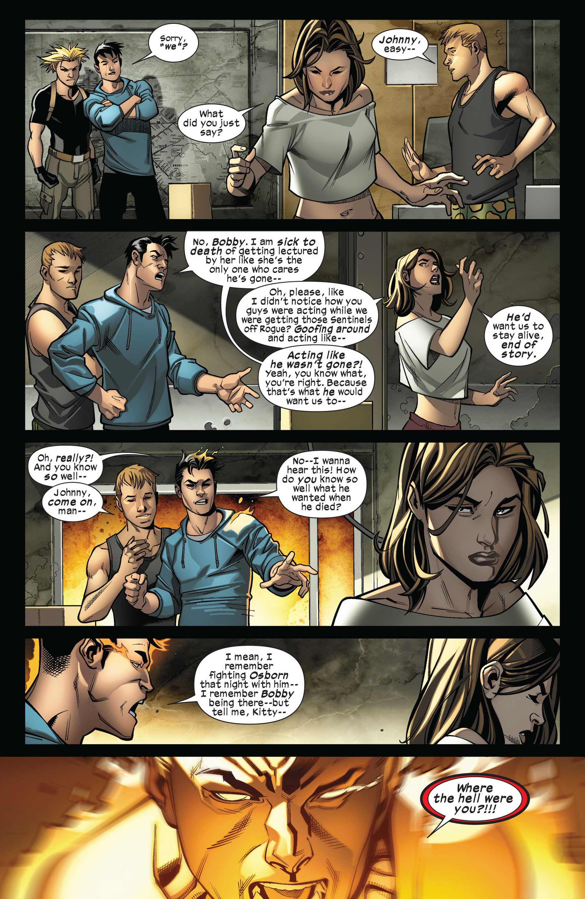 Read online Ultimate Comics X-Men comic -  Issue #4 - 16