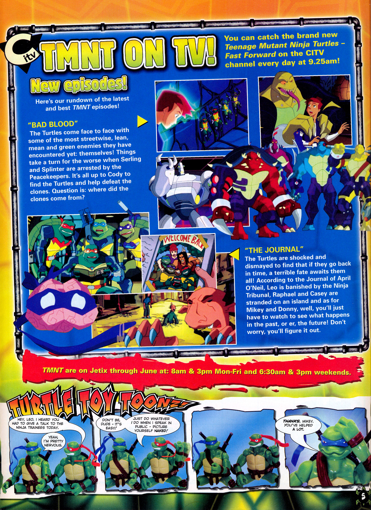 Read online Teenage Mutant Ninja Turtles Comic comic -  Issue #4 - 4