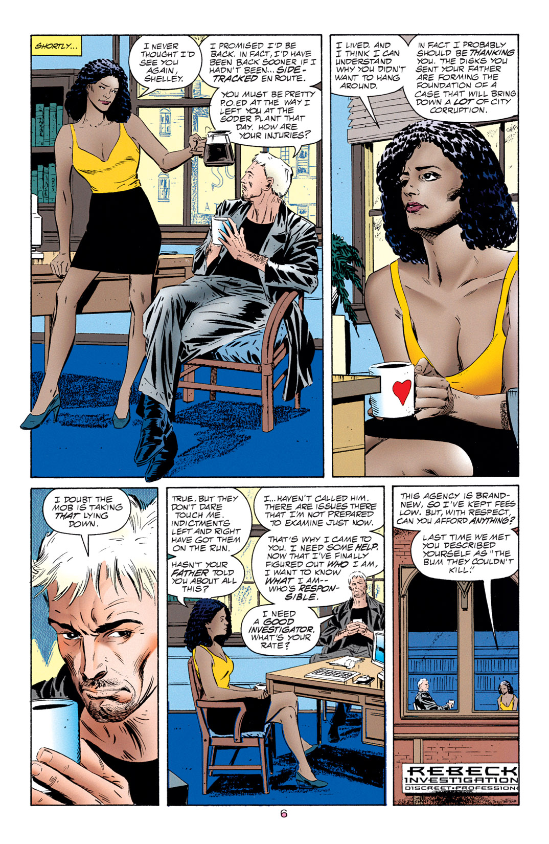 Read online Resurrection Man (1997) comic -  Issue #9 - 7