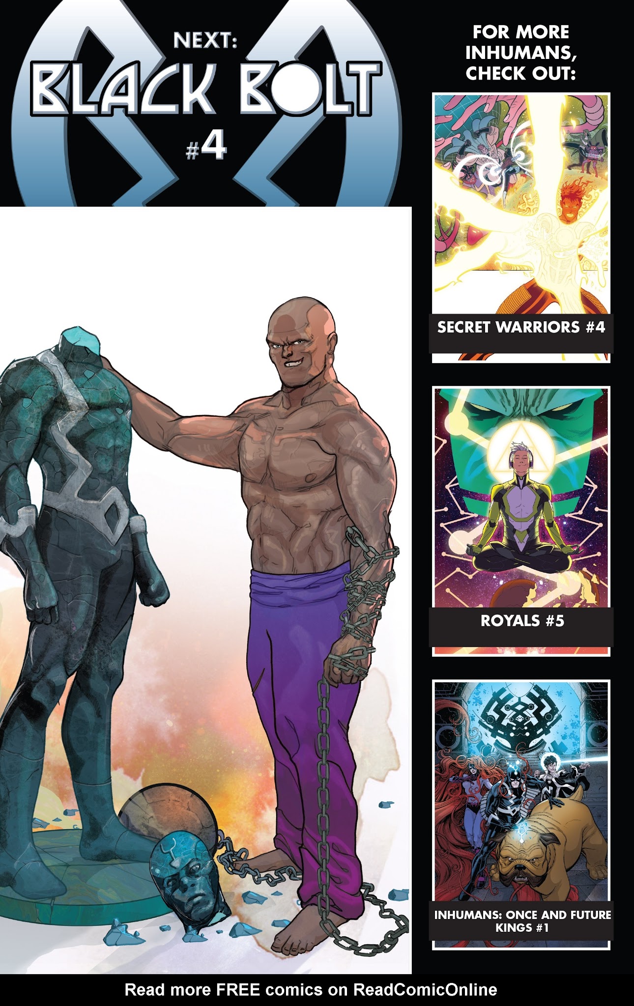Read online Black Bolt comic -  Issue #3 - 23