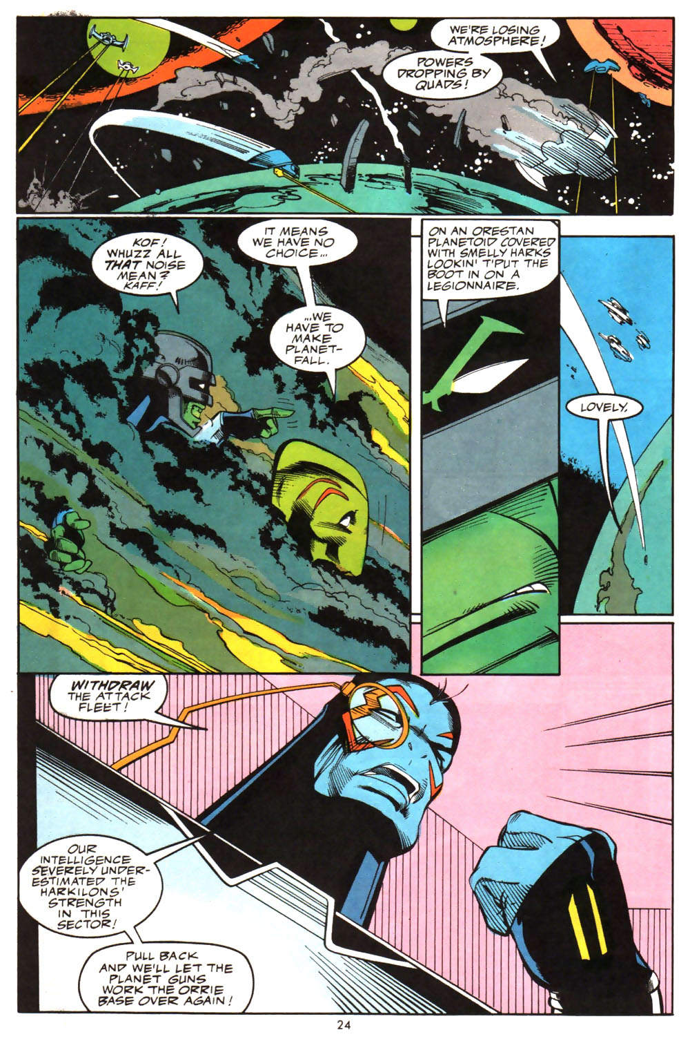 Read online Alien Legion (1987) comic -  Issue #9 - 26