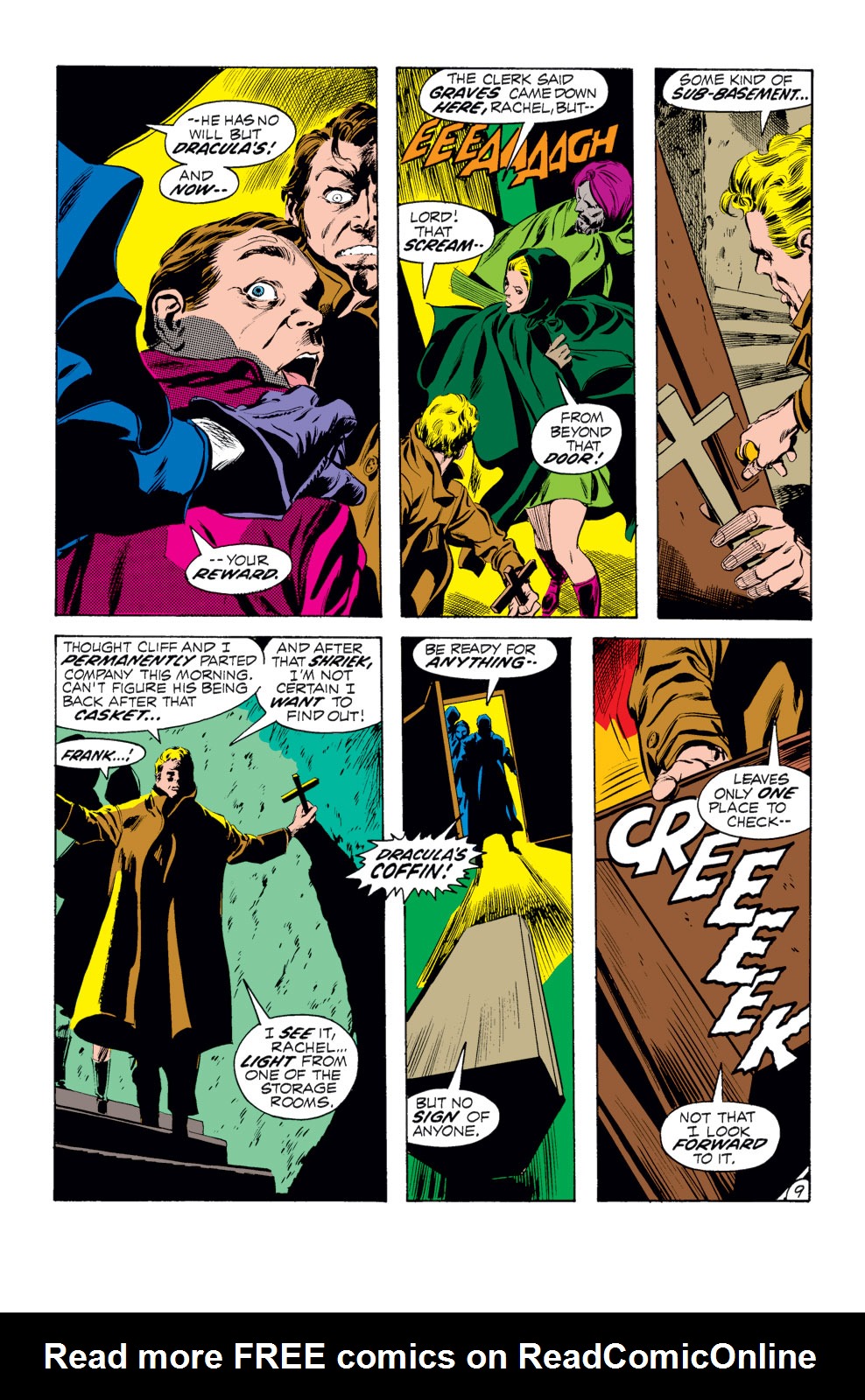 Read online Tomb of Dracula (1972) comic -  Issue #3 - 10