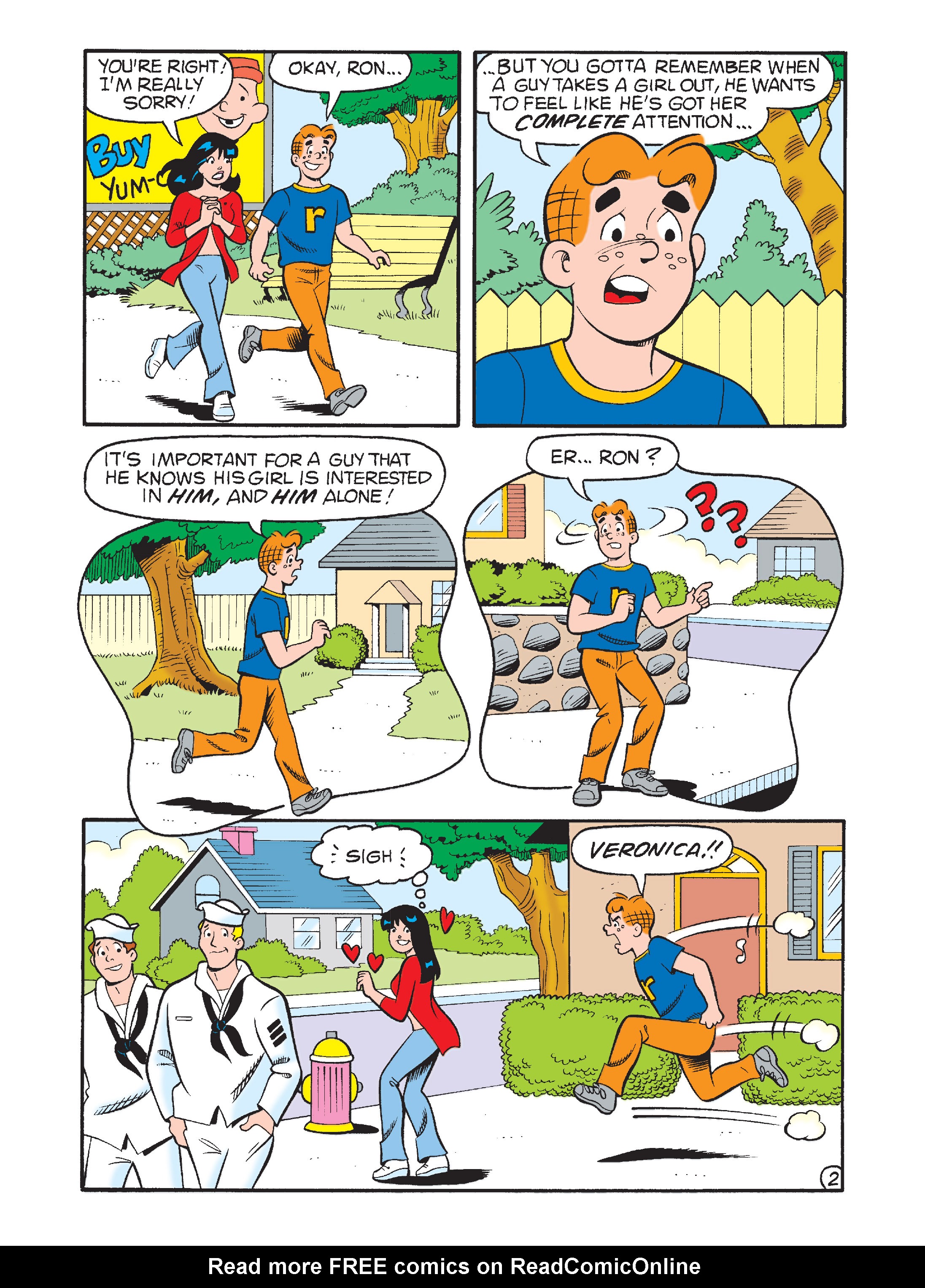 Read online Archie's Funhouse Double Digest comic -  Issue #6 - 226