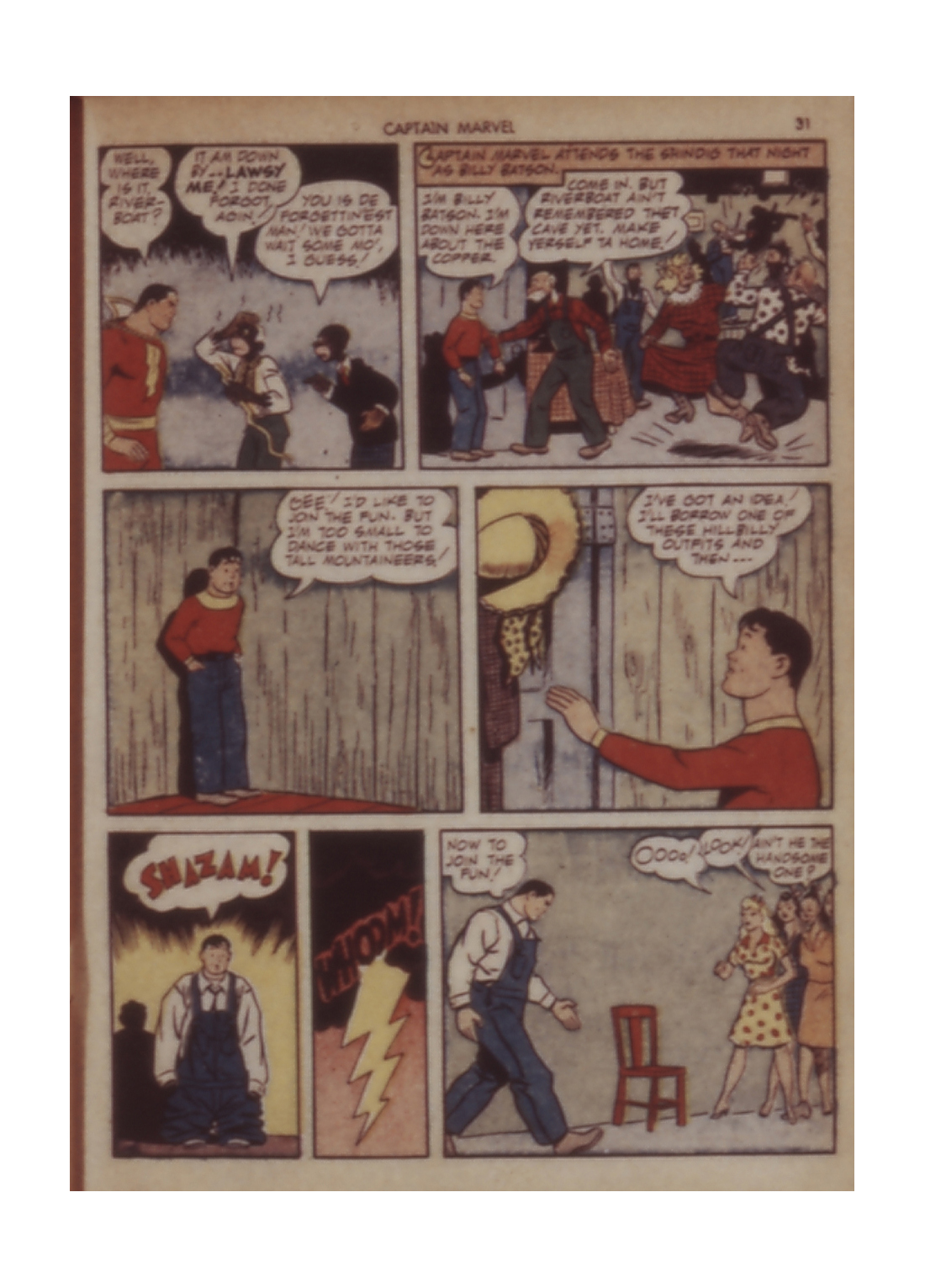 Read online Captain Marvel Adventures comic -  Issue #11 - 31