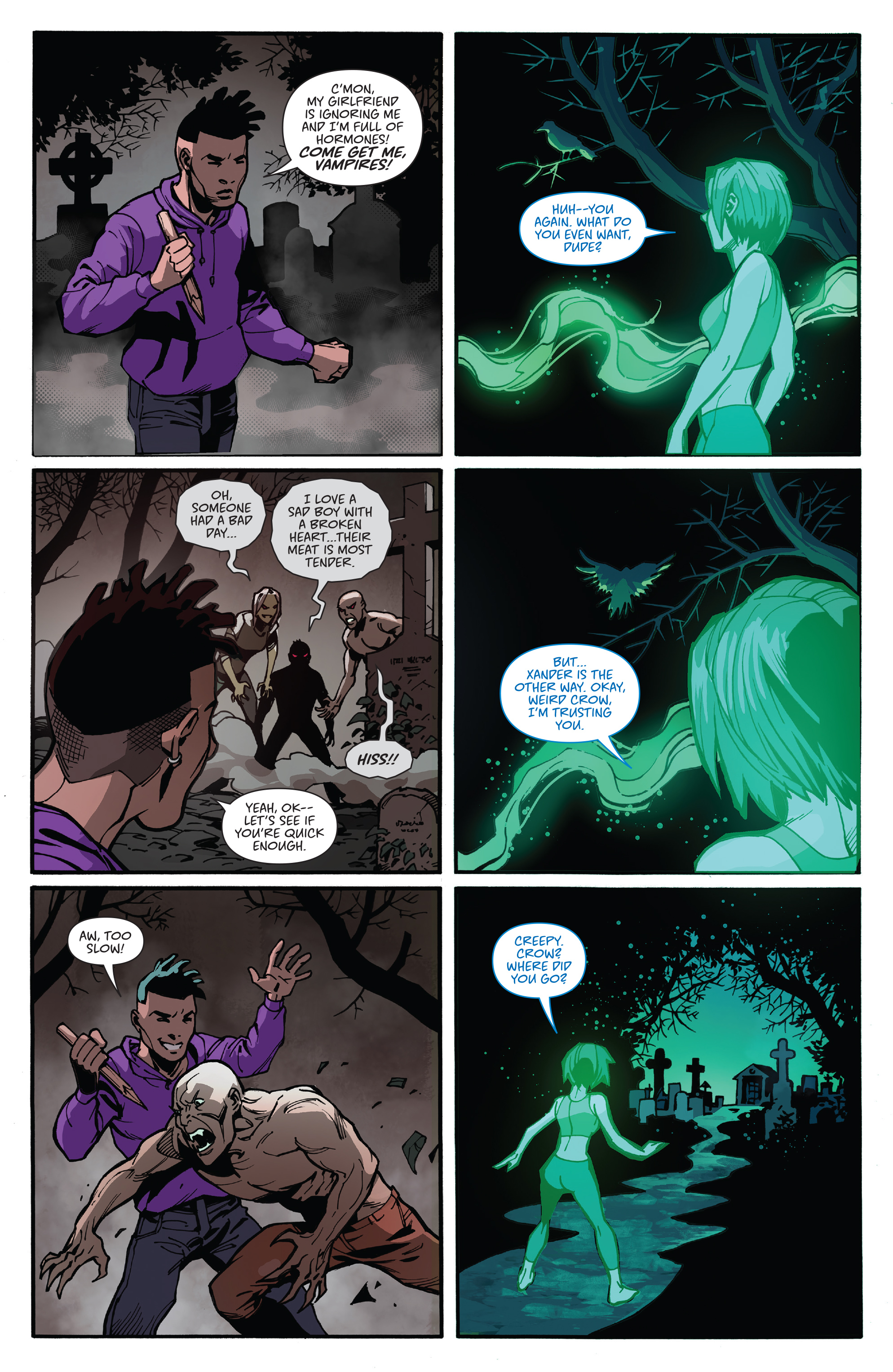 Read online Buffy the Vampire Slayer comic -  Issue #19 - 22