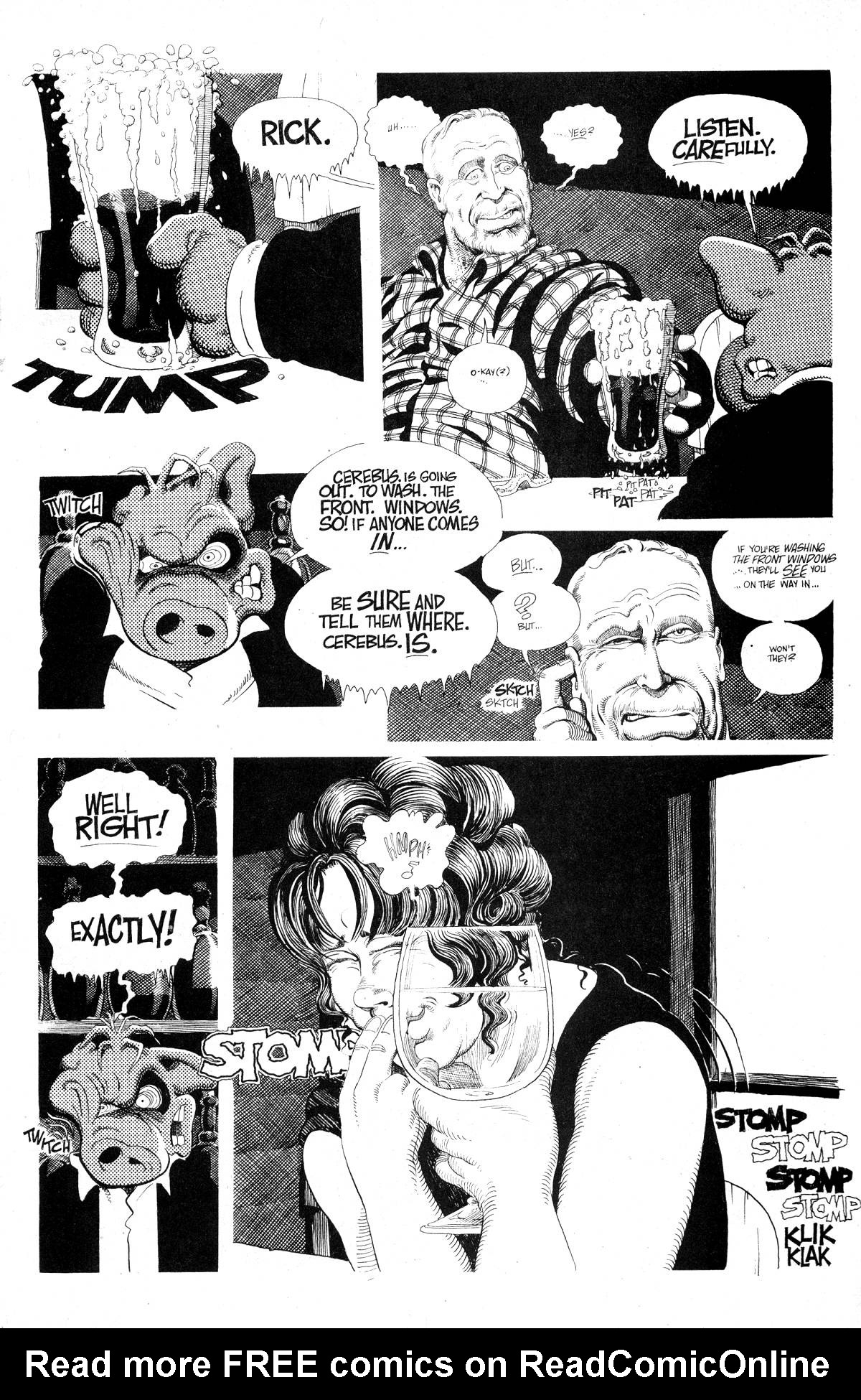 Read online Cerebus comic -  Issue #223 - 15