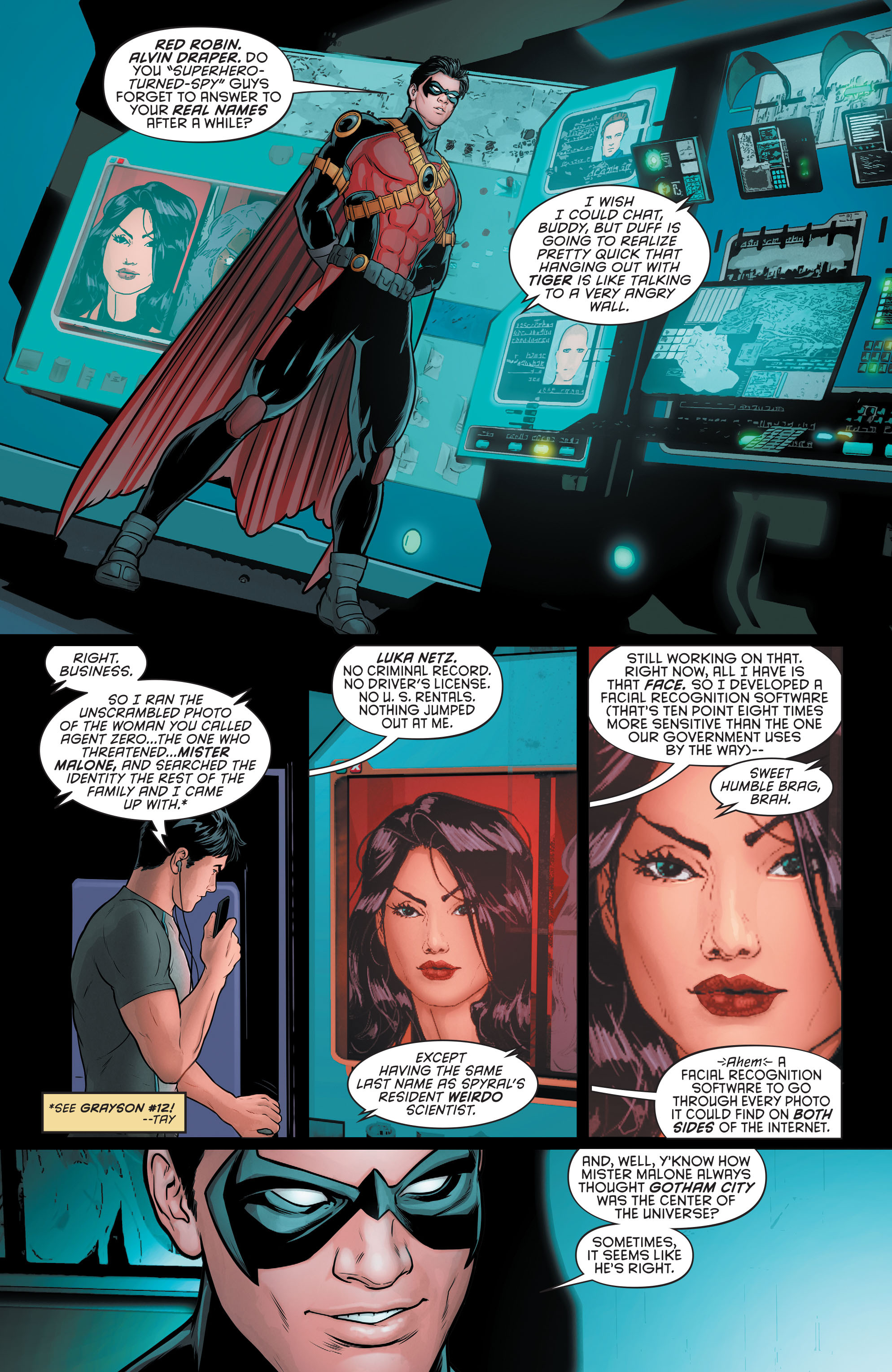 Read online Grayson comic -  Issue #13 - 13