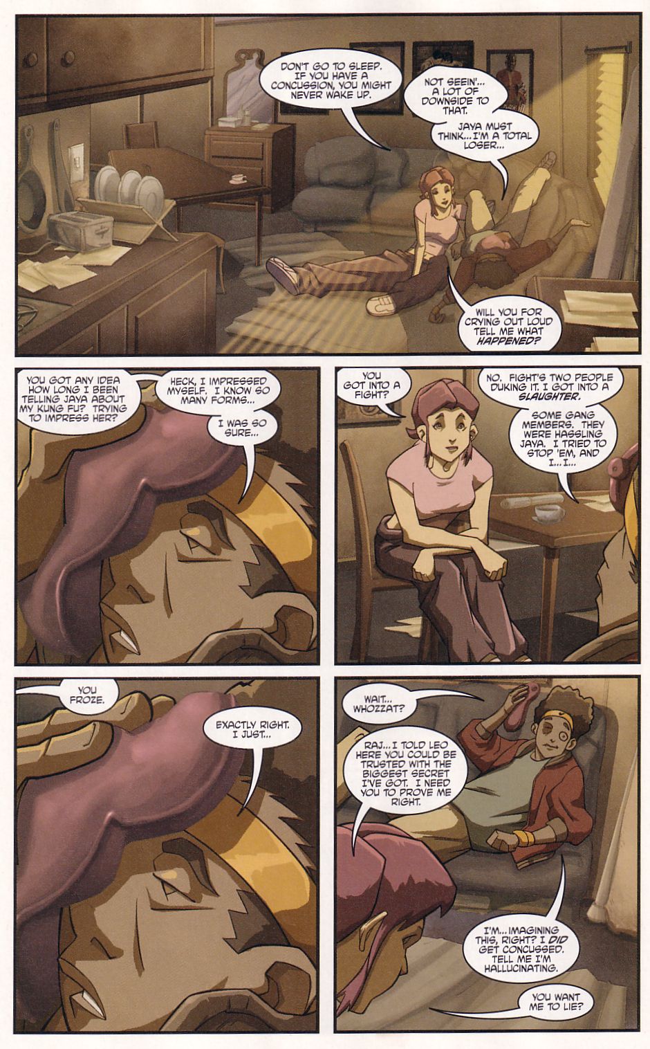 Read online Teenage Mutant Ninja Turtles (2003) comic -  Issue #6 - 12