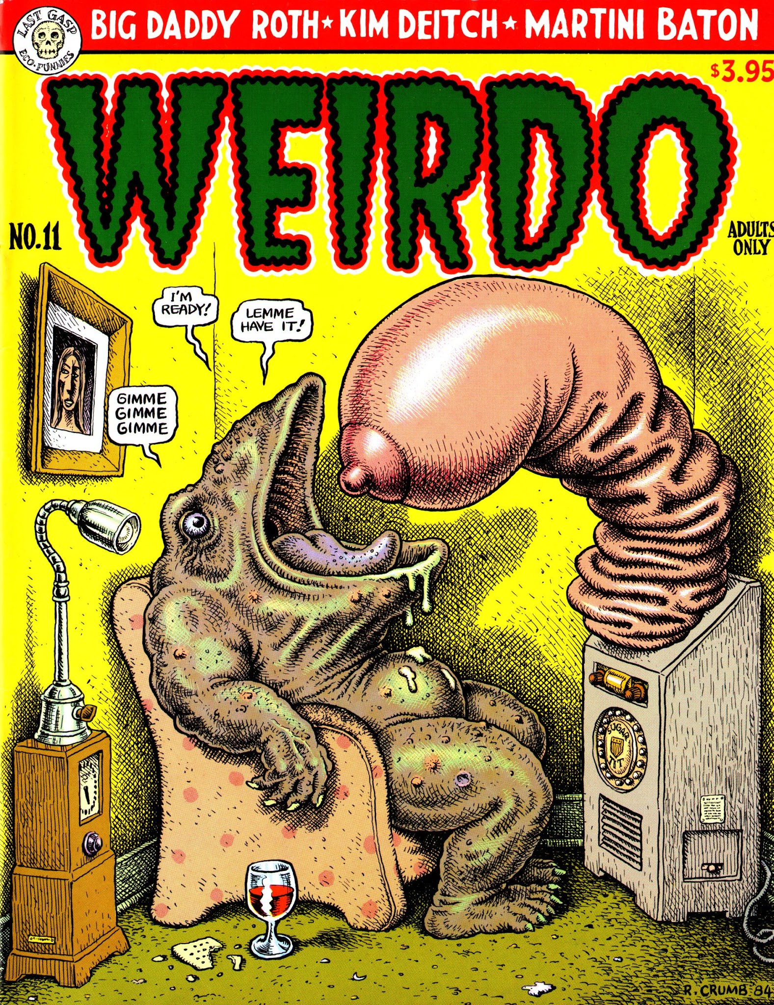 Read online Weirdo comic -  Issue #11 - 1
