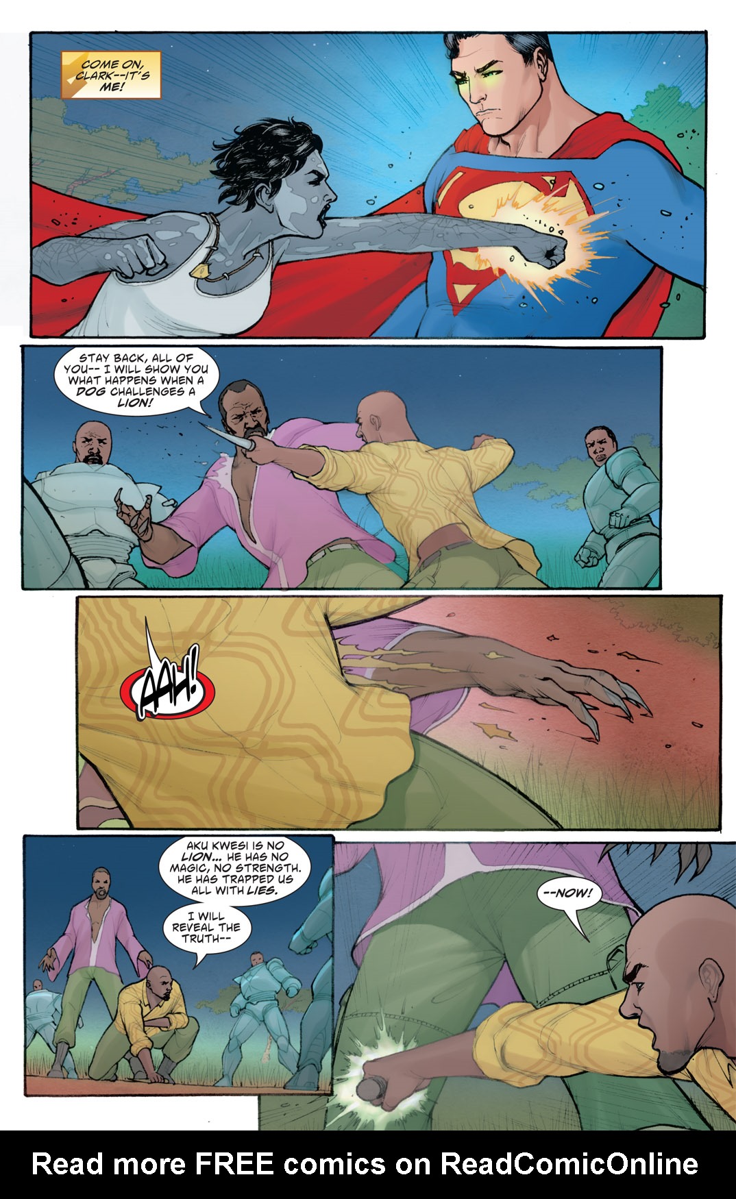 Read online Vixen: Return of the Lion comic -  Issue #5 - 11