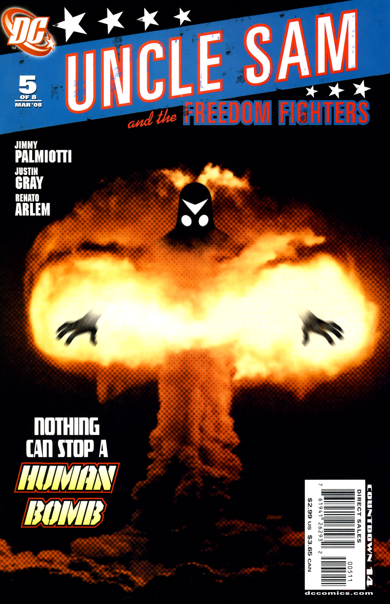 Read online Uncle Sam and the Freedom Fighters (2007) comic -  Issue #5 - 1