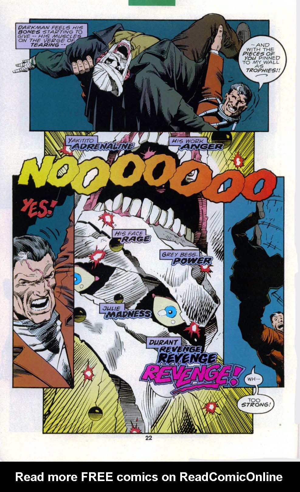 Read online Darkman (1993) comic -  Issue #6 - 17
