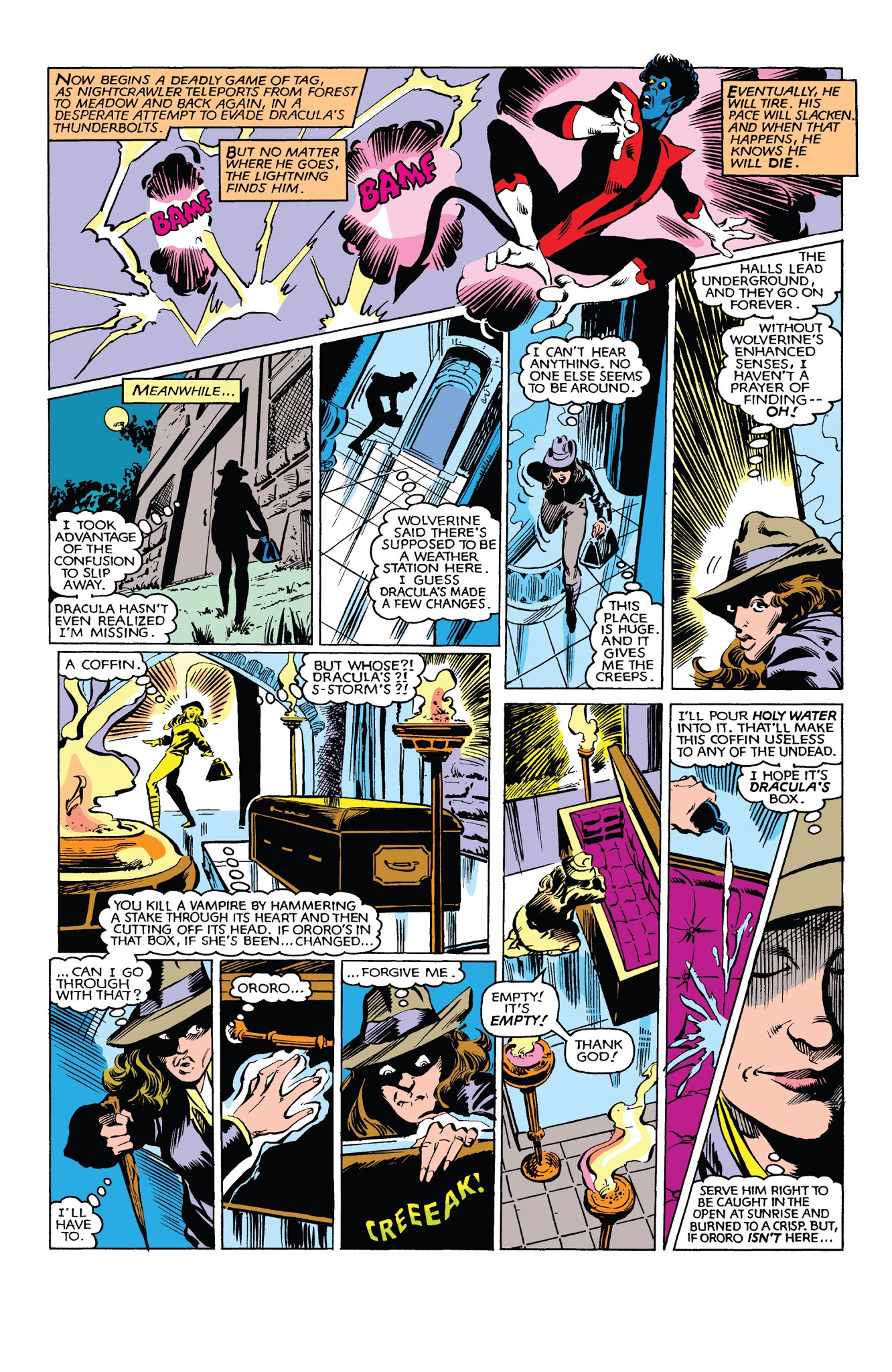 Read online X-Men: Curse of the Mutants - X-Men Vs. Vampires comic -  Issue # TPB - 188