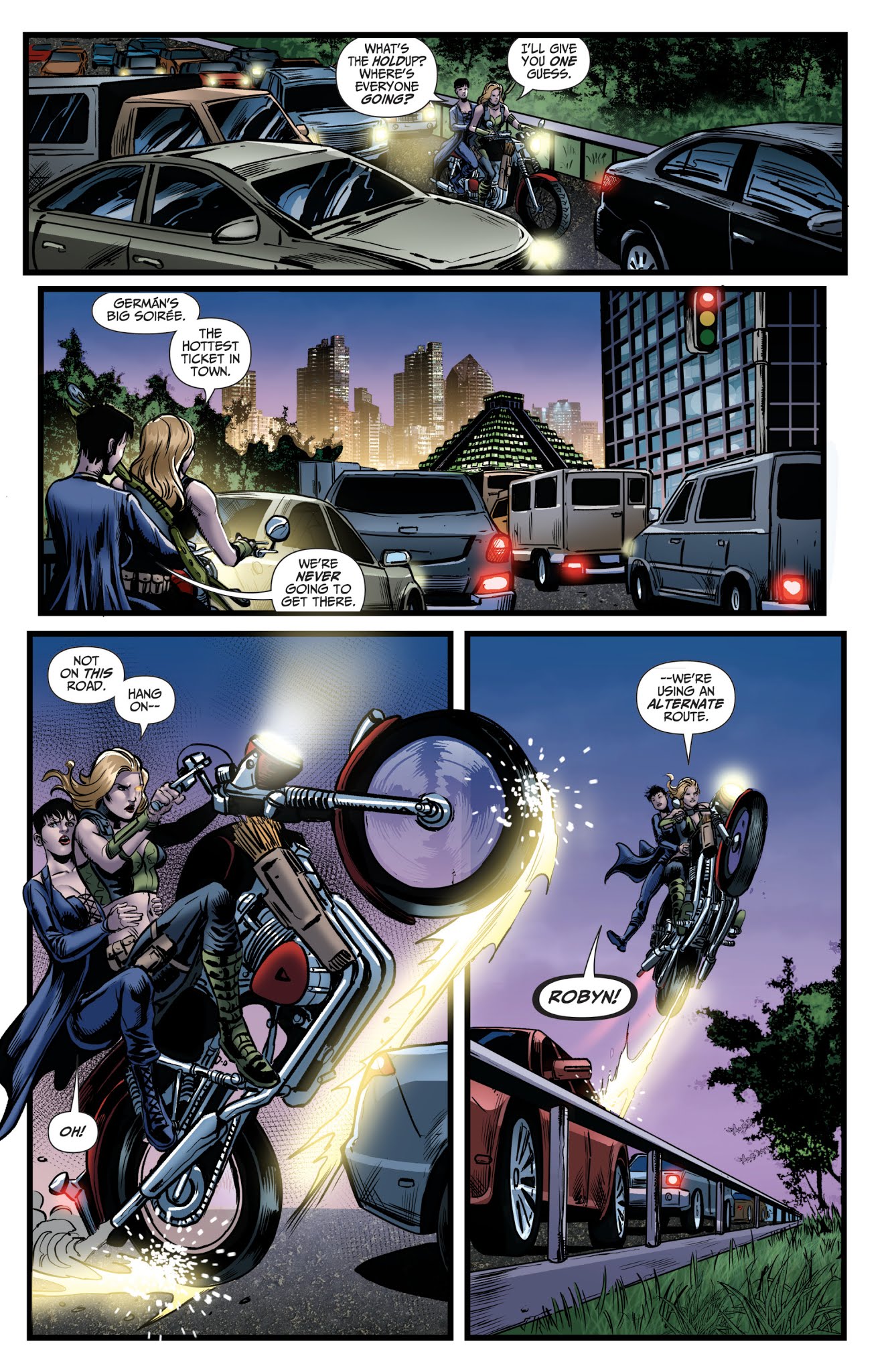 Read online Robyn Hood: The Curse comic -  Issue #5 - 12